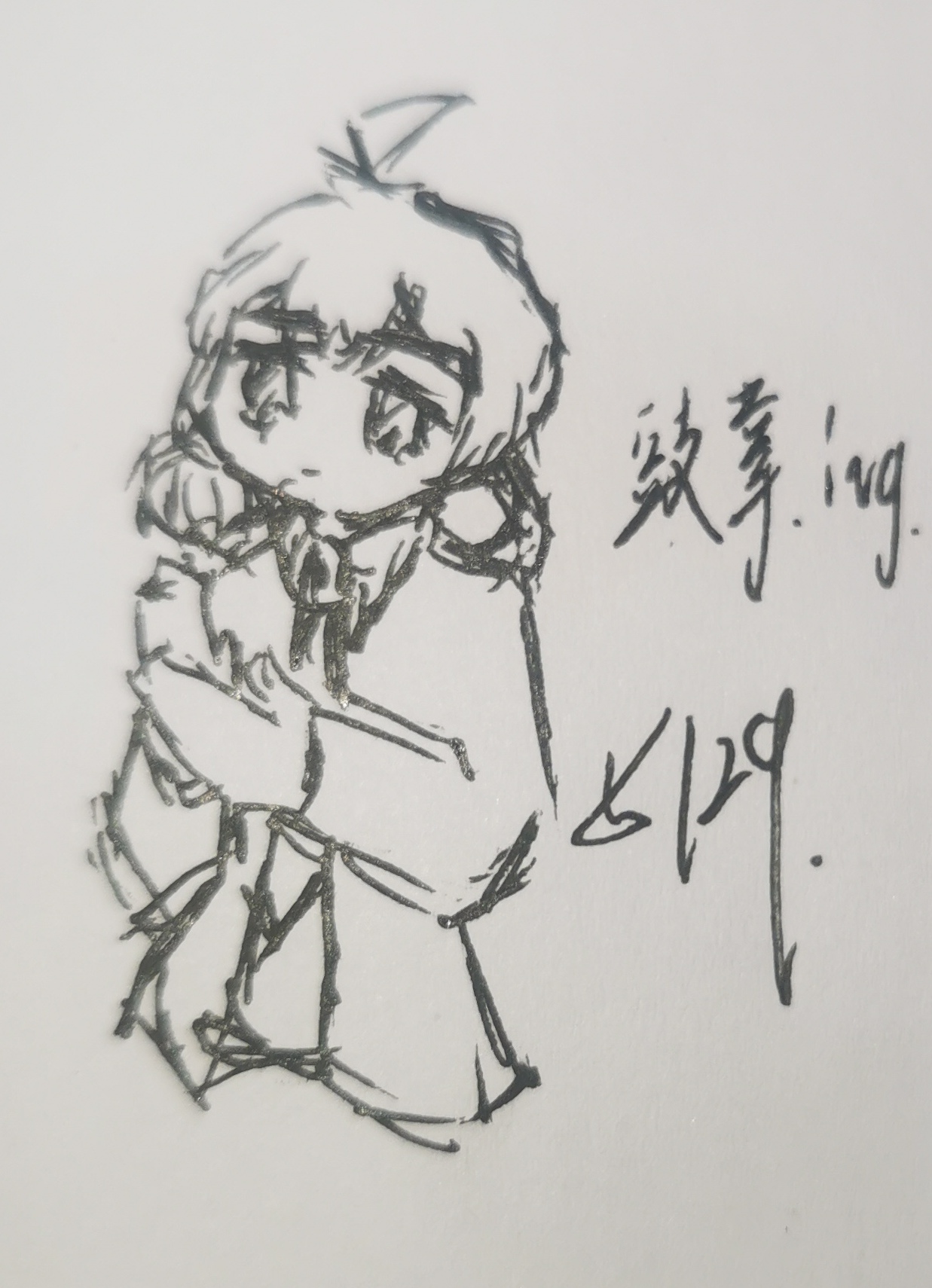 日常,摸鱼,一次性发完,OC,绘画