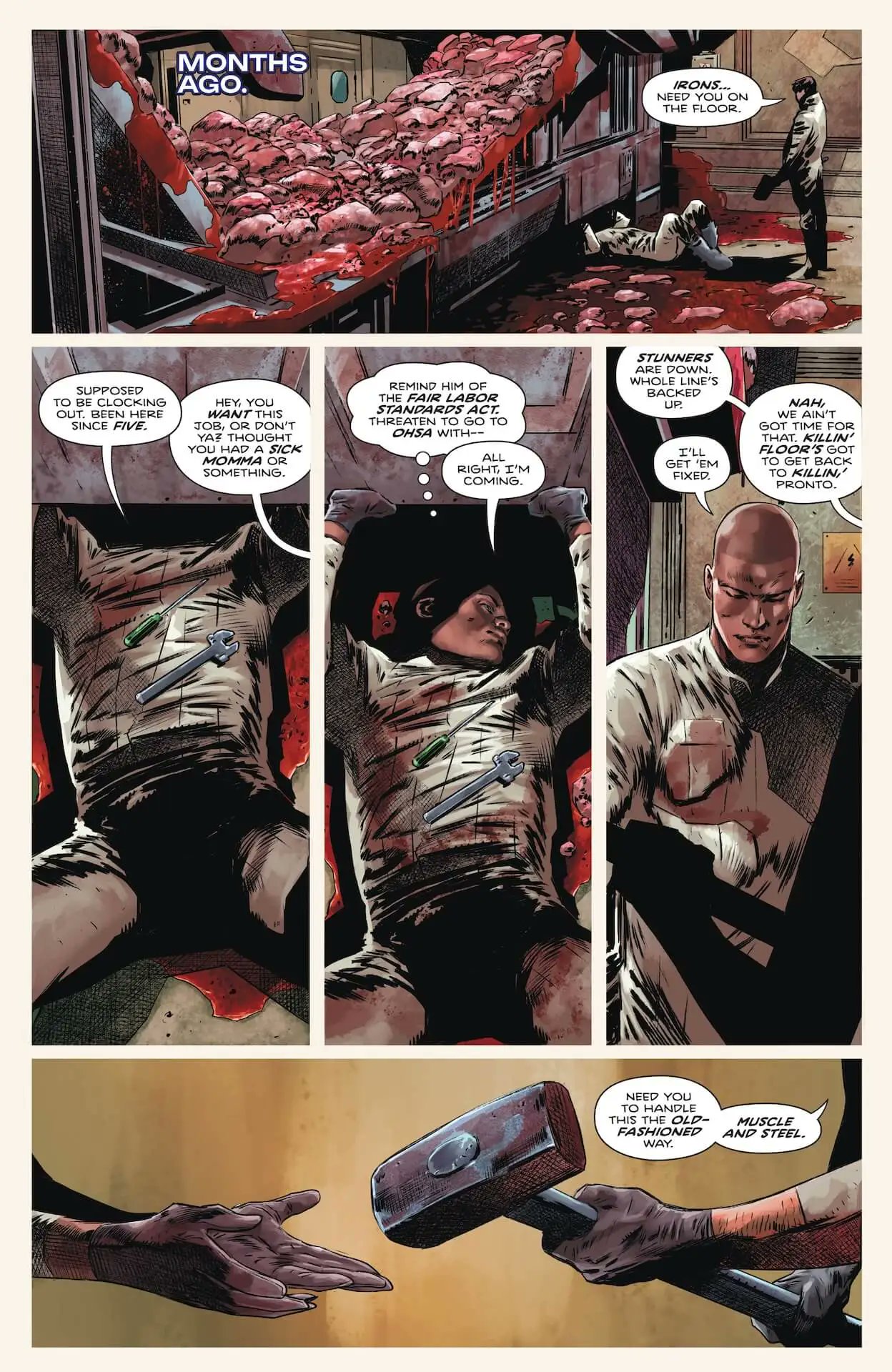 DC,DC漫画,美漫,漫画,动漫,ACG,绝对超人,超人,黑亚当,绘画