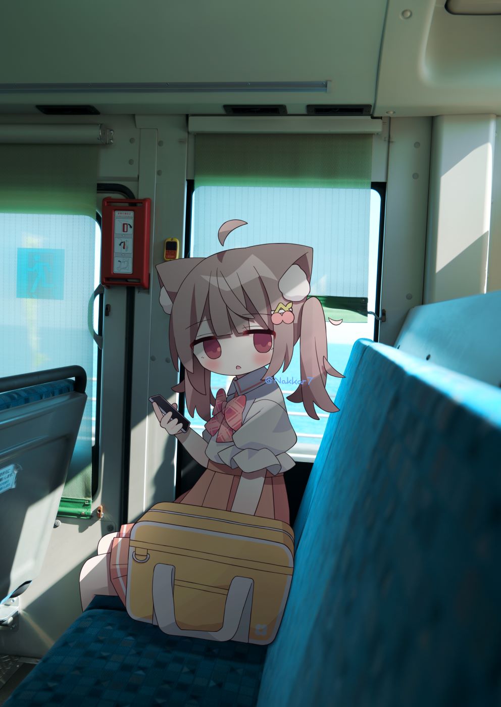 pixiv,二次元,绘画,壁纸,猫娘,美少女