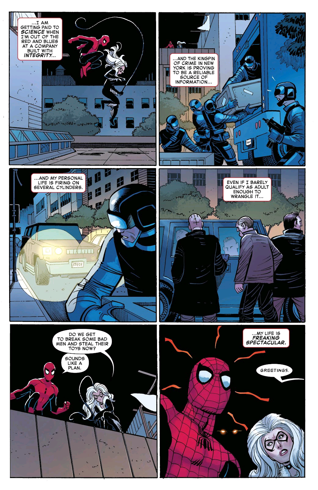 漫威,漫威漫画,美漫,漫画,超级英雄,蜘蛛侠,黑猫,ACG,二次元