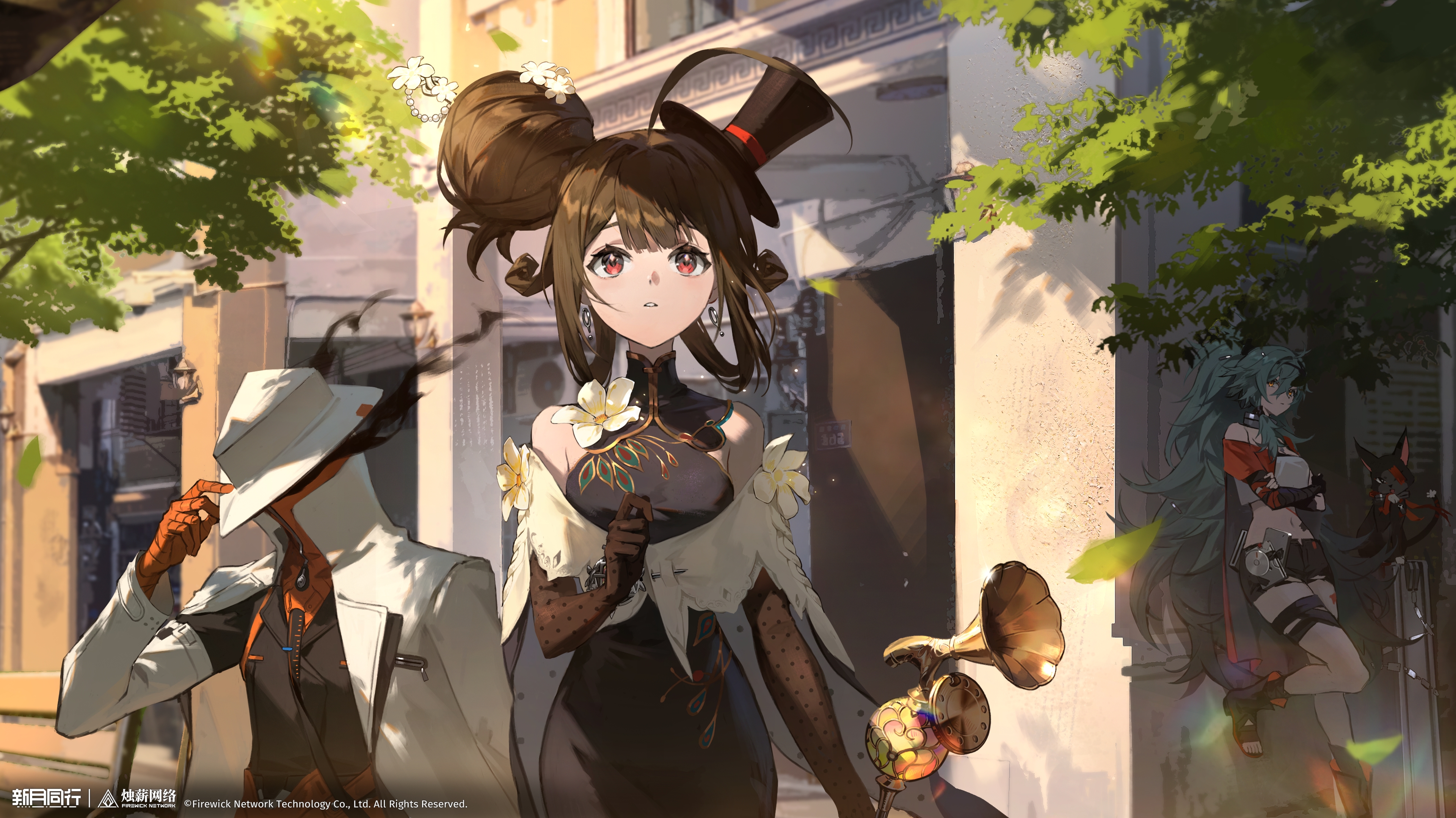 新月同行,画集,壁纸