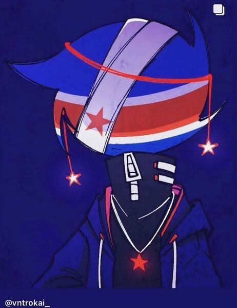 countryhumans,朝鲜,韩国,国拟