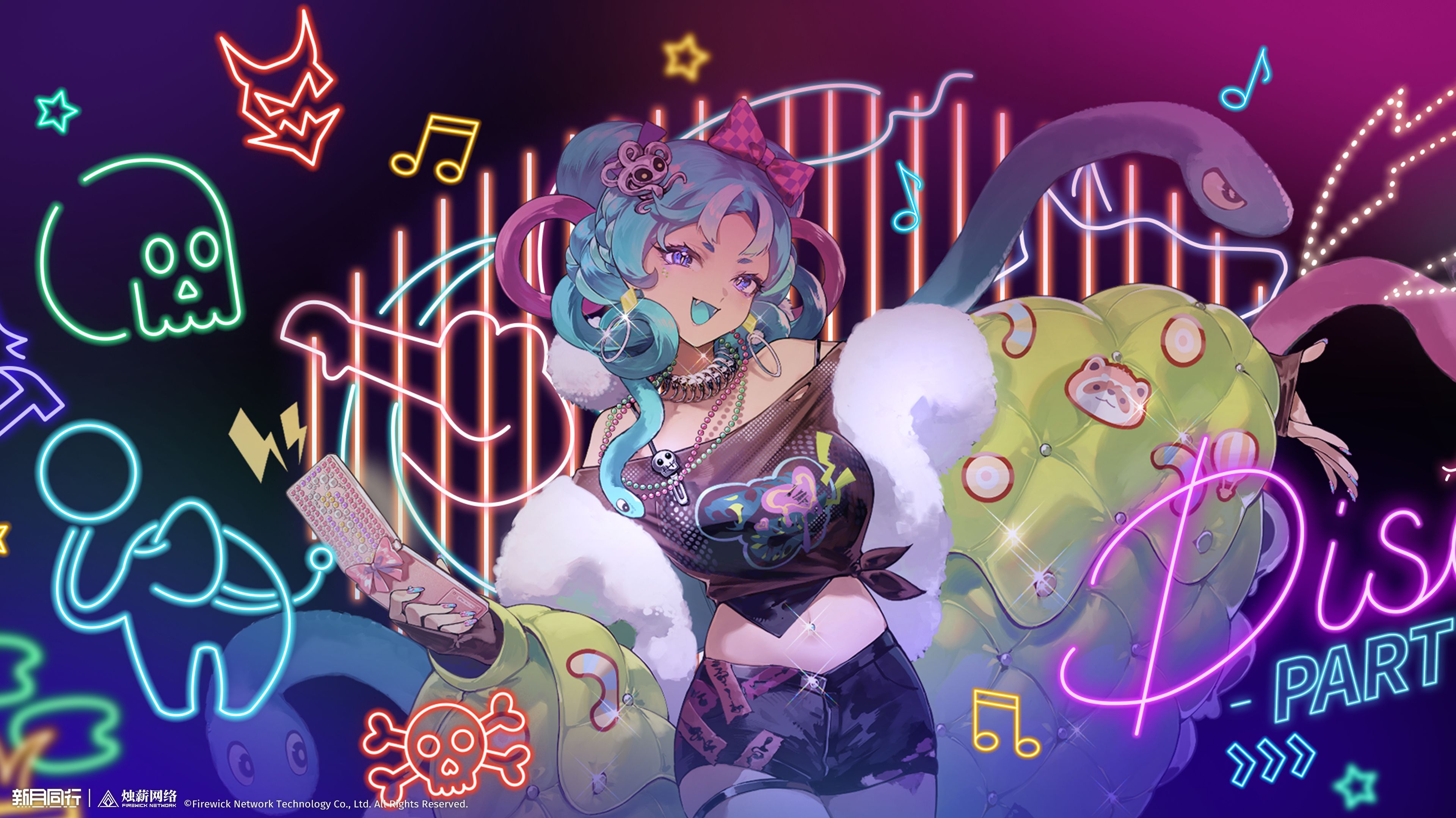 新月同行,画集,壁纸