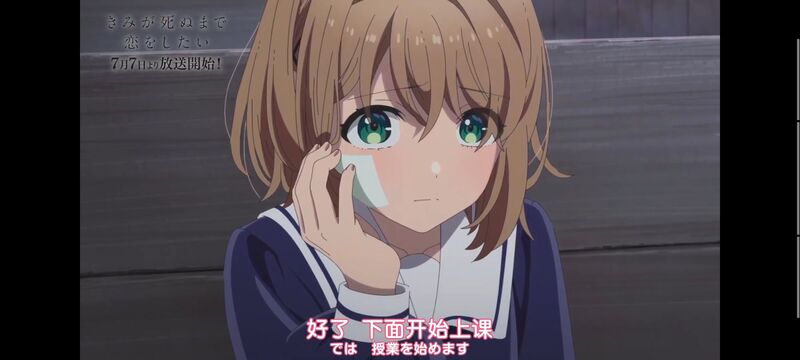 与你相恋到生命尽头,与你相恋到世界尽头,动画,动漫,番剧,百合,二次元,ACG