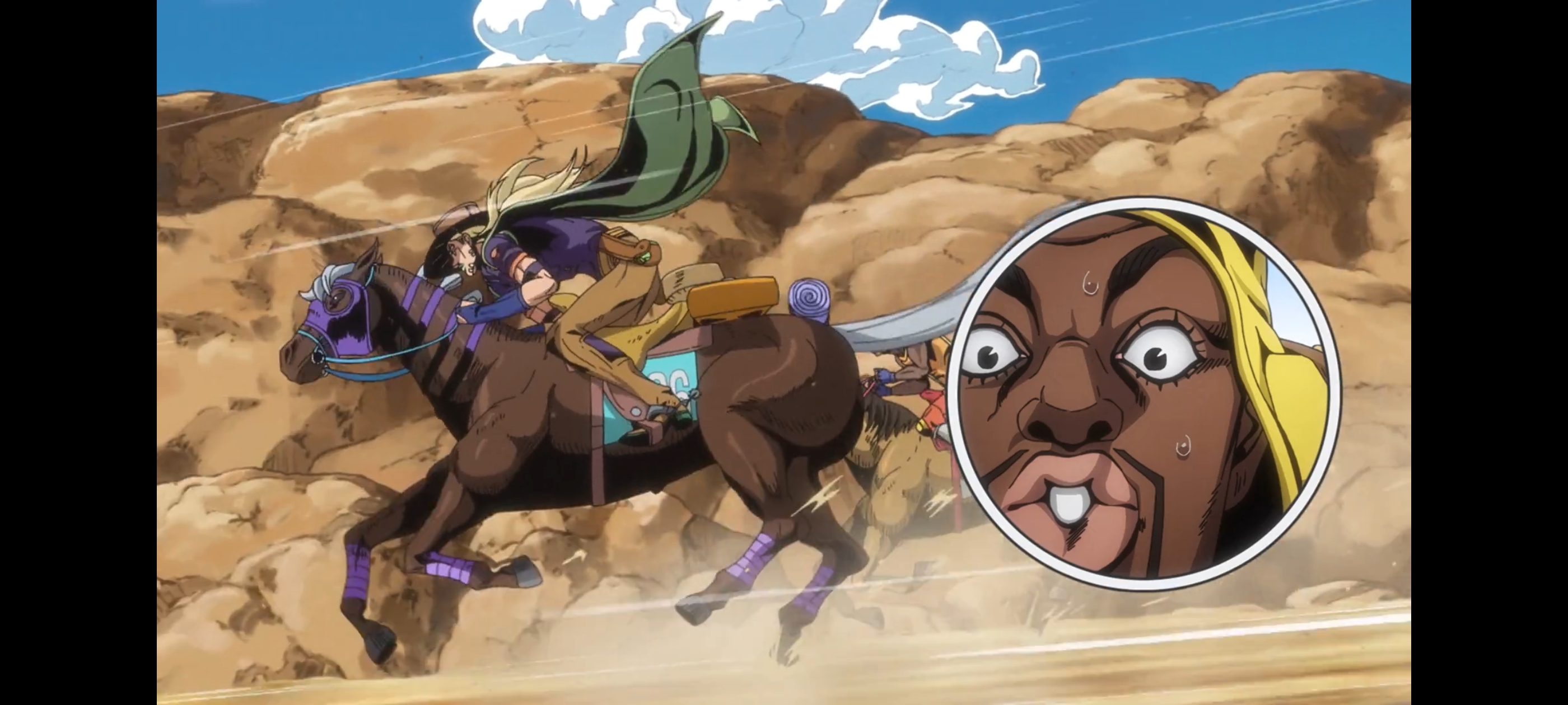 JOJO的奇妙冒险,SBR,飙马野郎,动画,动漫,番剧,ACG