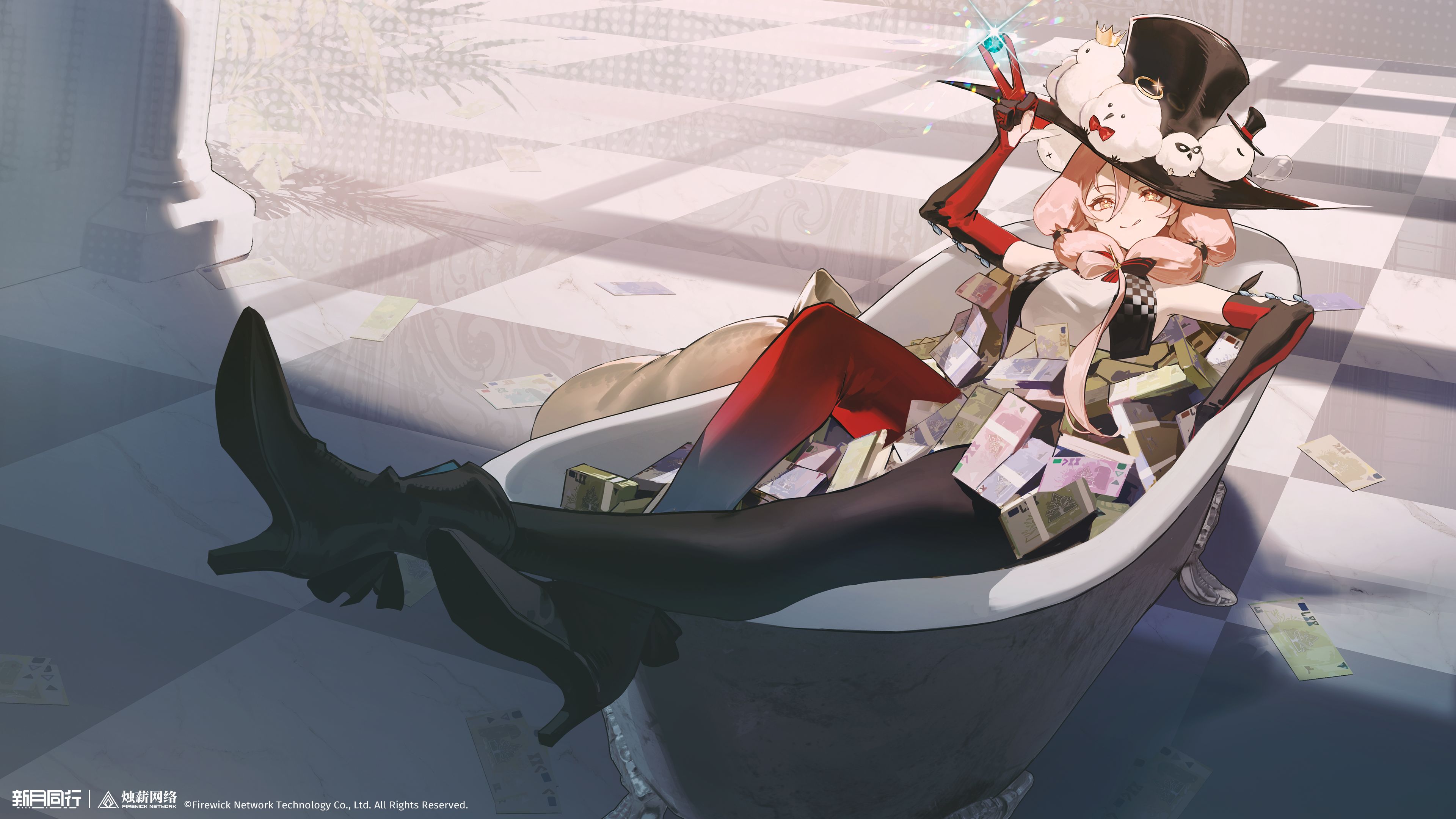 新月同行,画集,壁纸