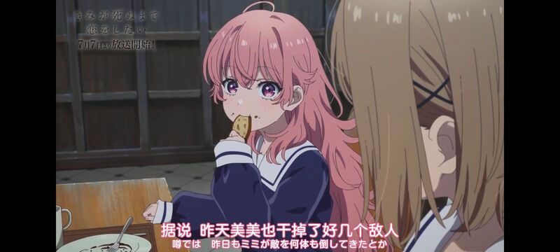 与你相恋到生命尽头,与你相恋到世界尽头,动画,动漫,番剧,百合,二次元,ACG