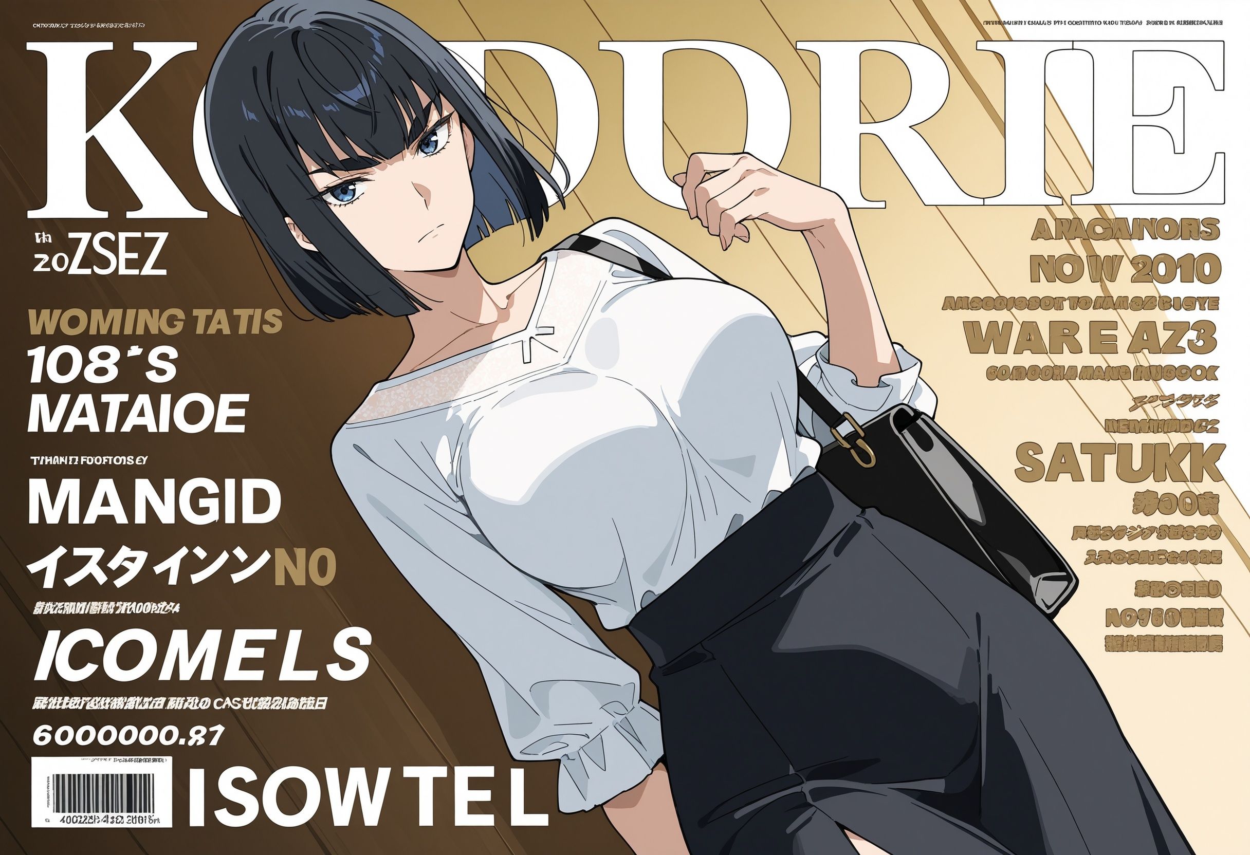 鬼龙院皐月,AI绘图,斩服少女