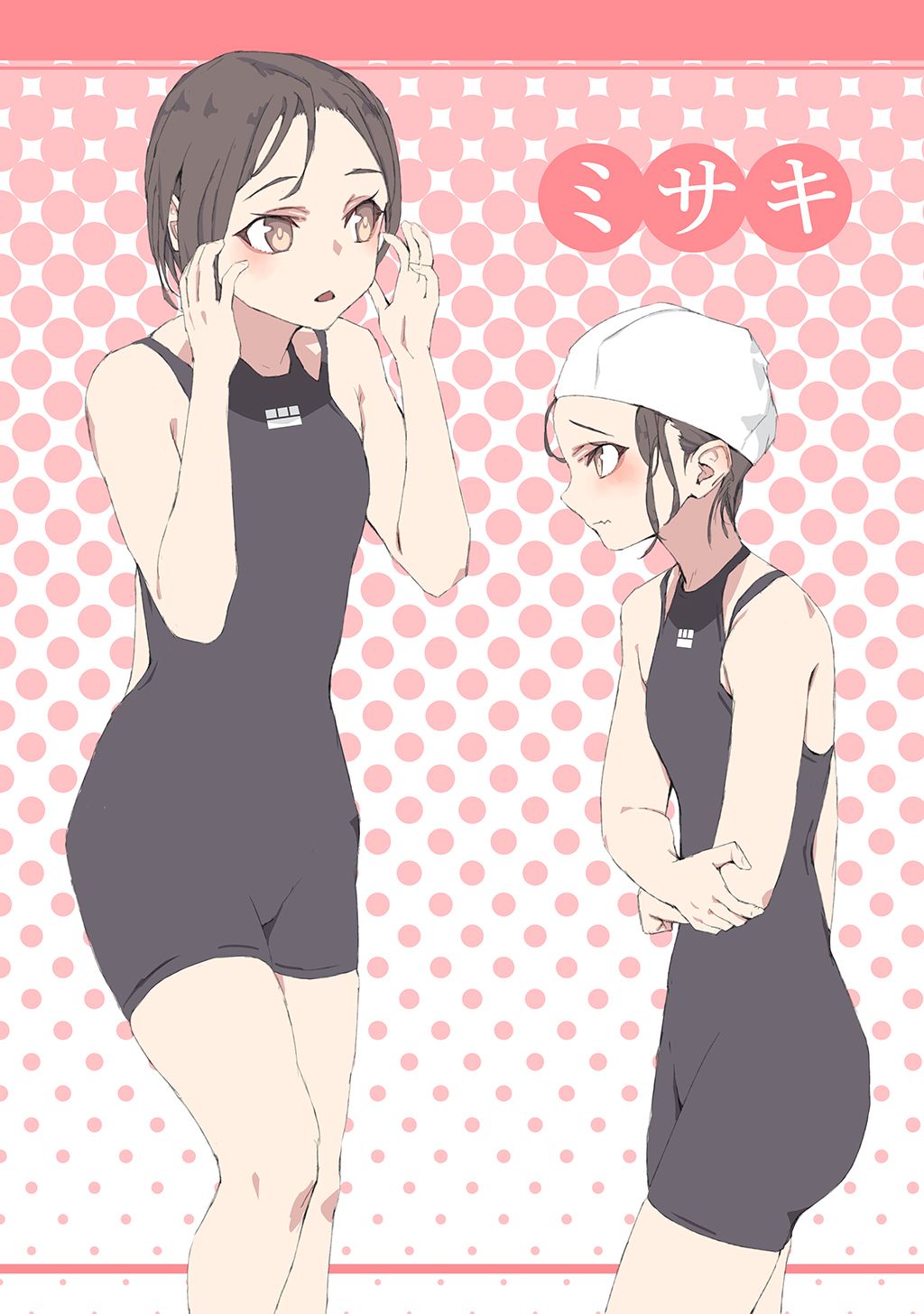 同人志,泳衣,运动少女,jonsun