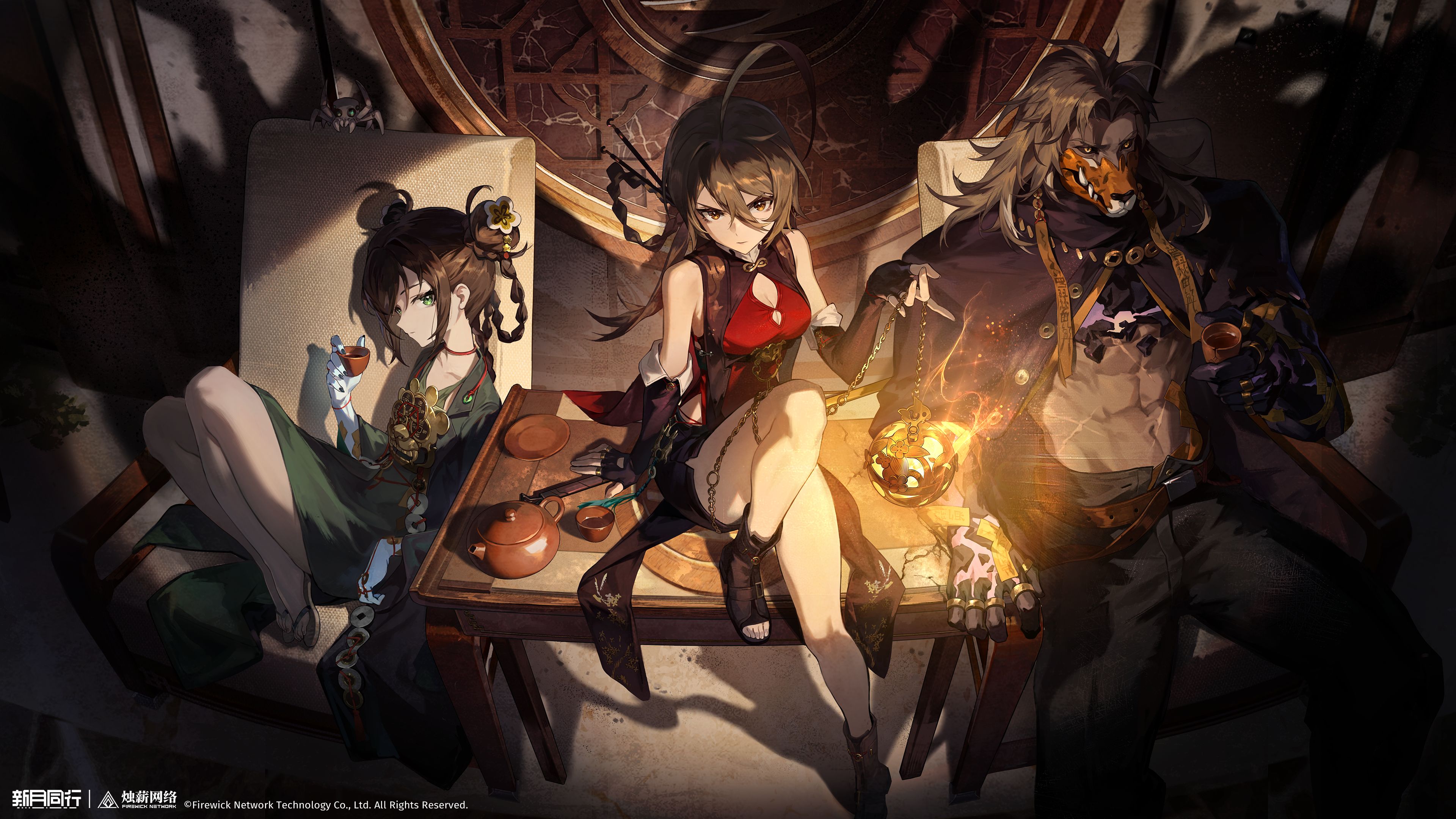 新月同行,画集,壁纸