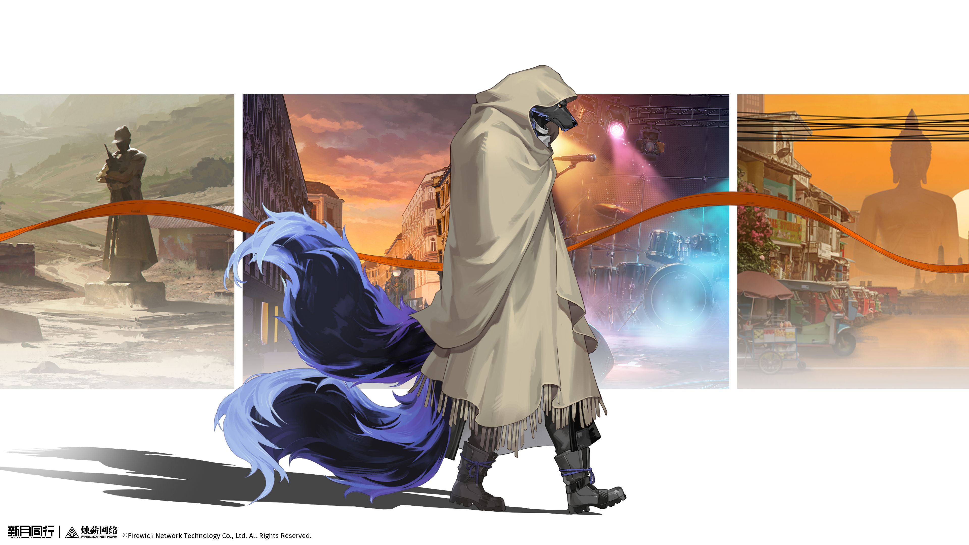 游戏,画集,壁纸,新月同行