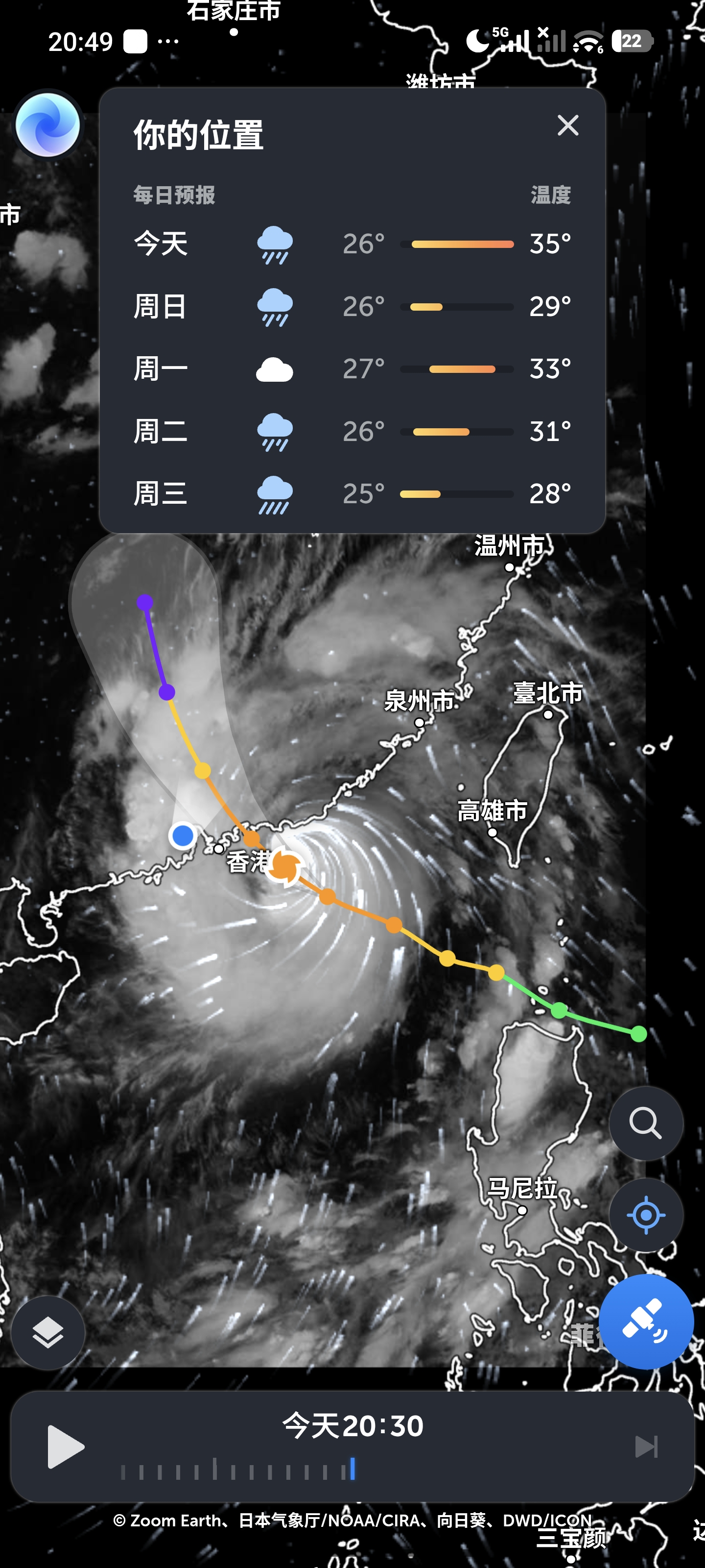 台风,天气