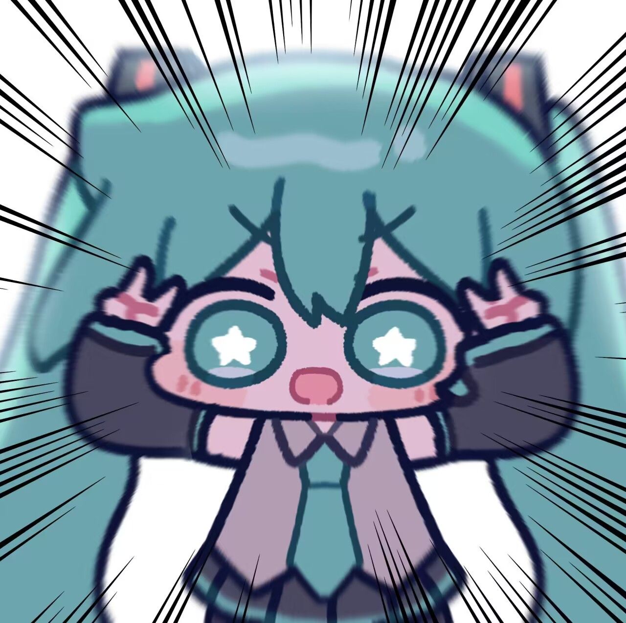 初音未来,表情包