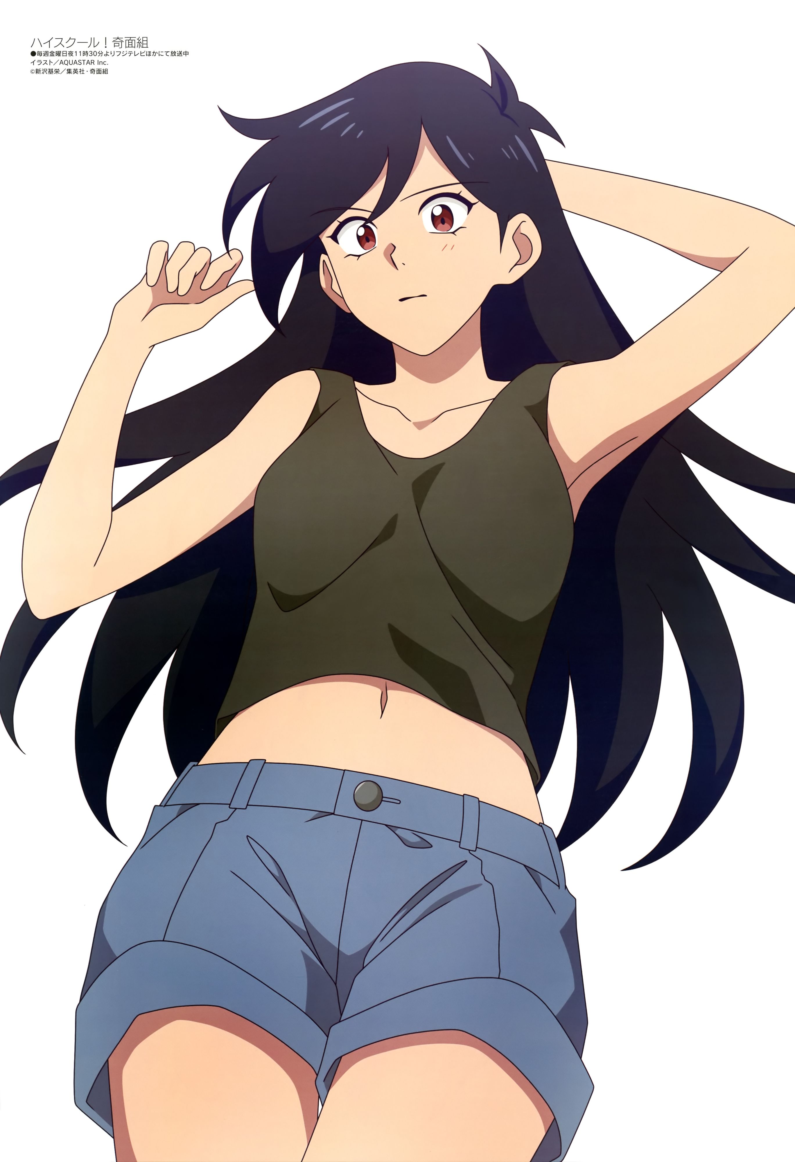 高校奇面组,高中奇面组,美图,壁纸,绘画,插画,动漫壁纸,动漫美图,二次元,ACG