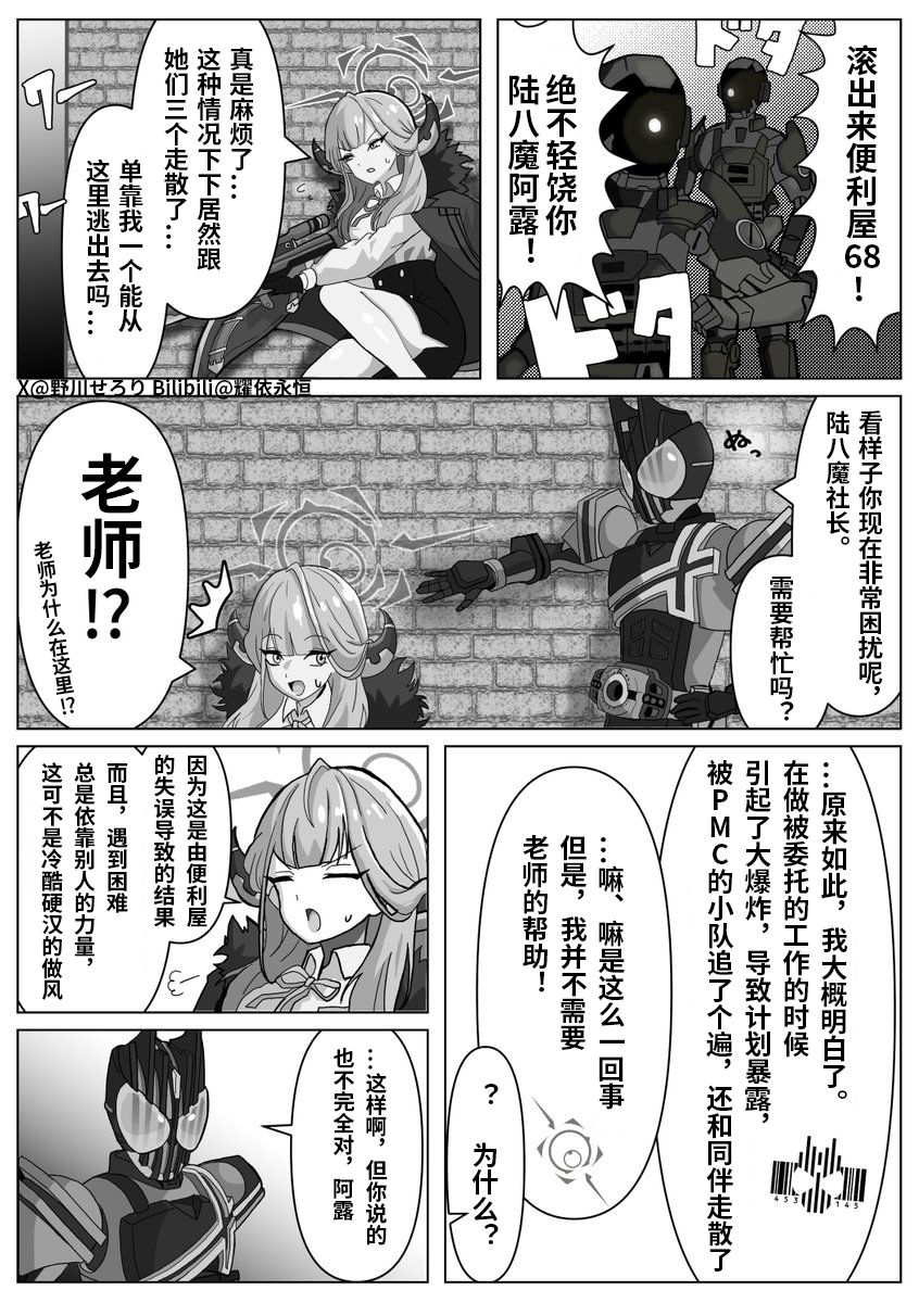 假面骑士,碧蓝档案,蔚蓝档案