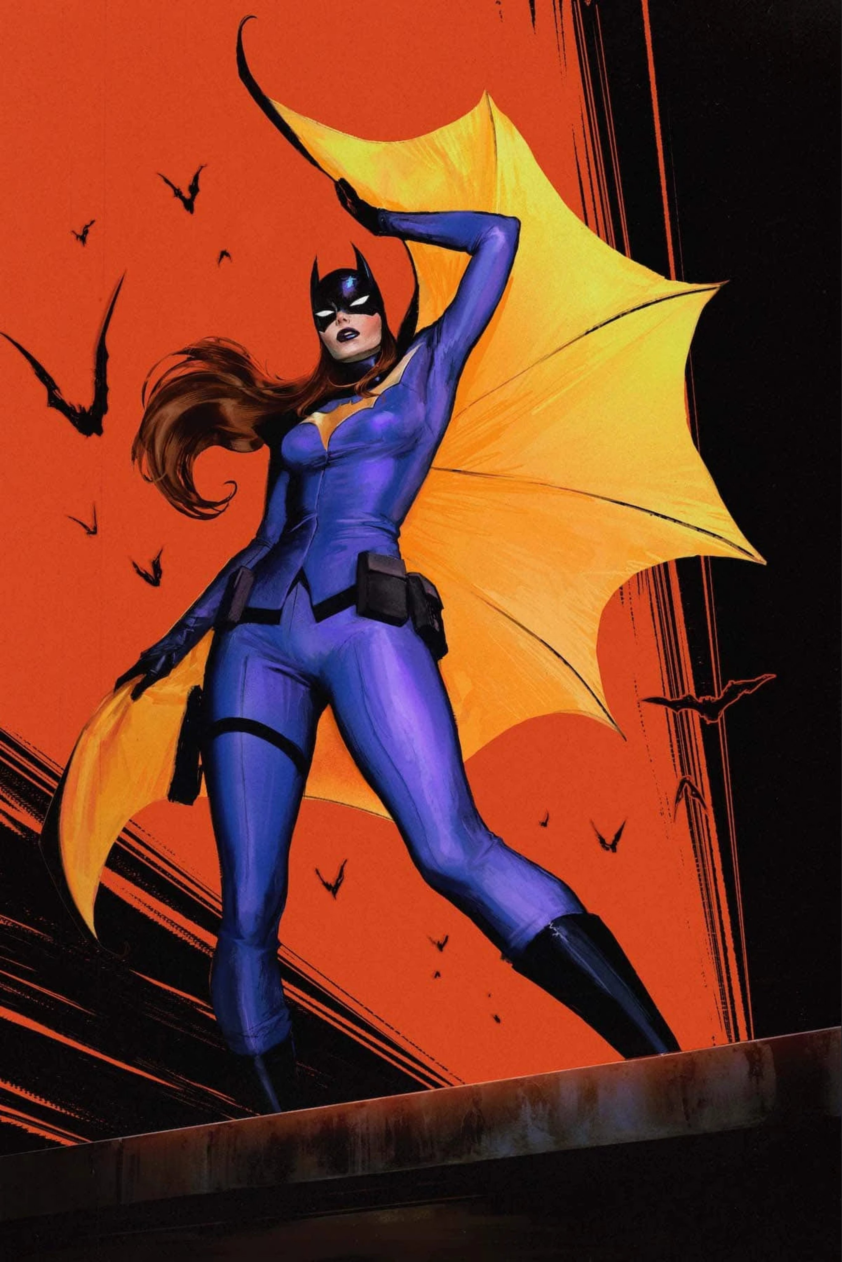 DC,DC漫画,美漫,超级英雄,蝙蝠少女,美图,壁纸,绘画,插画,二次元