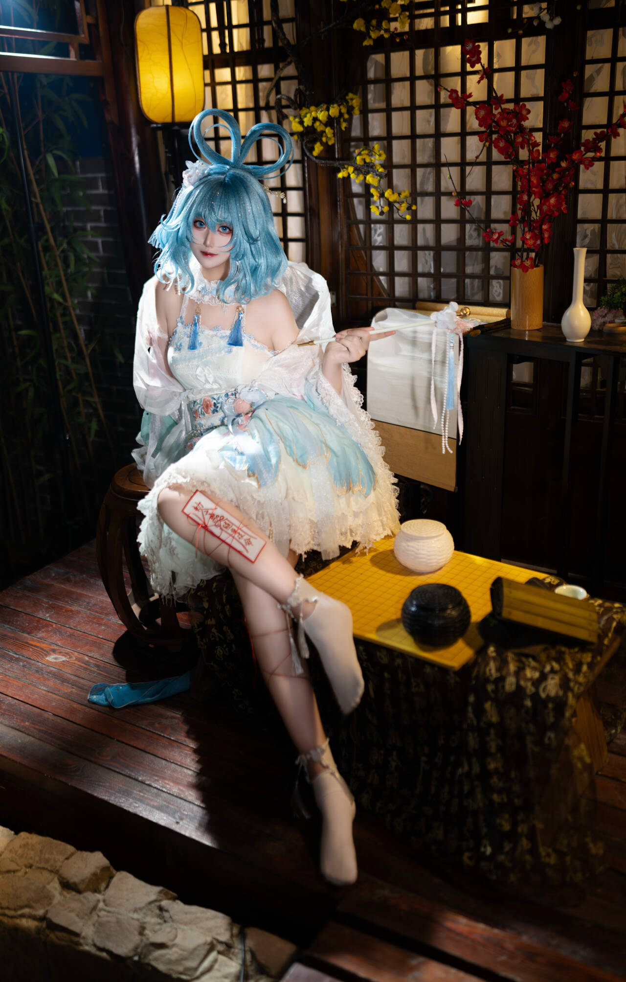 东方project,霍青娥,cosplay,正片