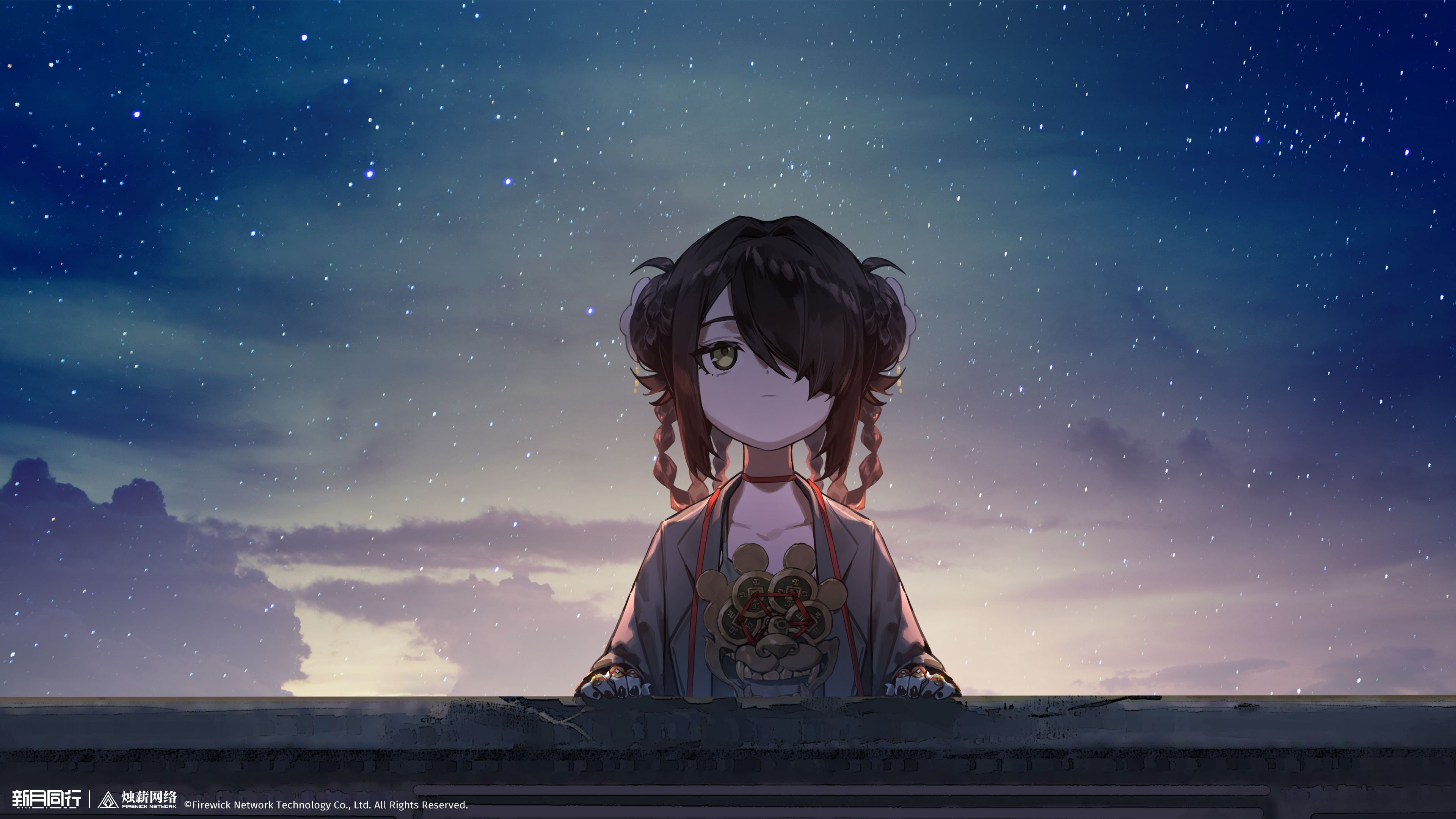 新月同行,画集,壁纸