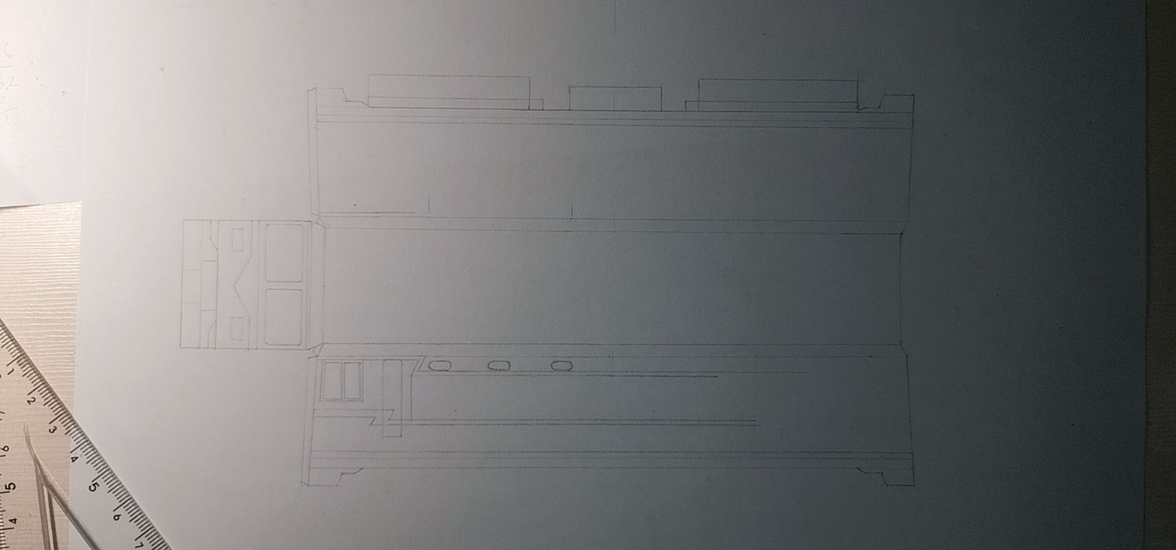 电力机车,纸模型