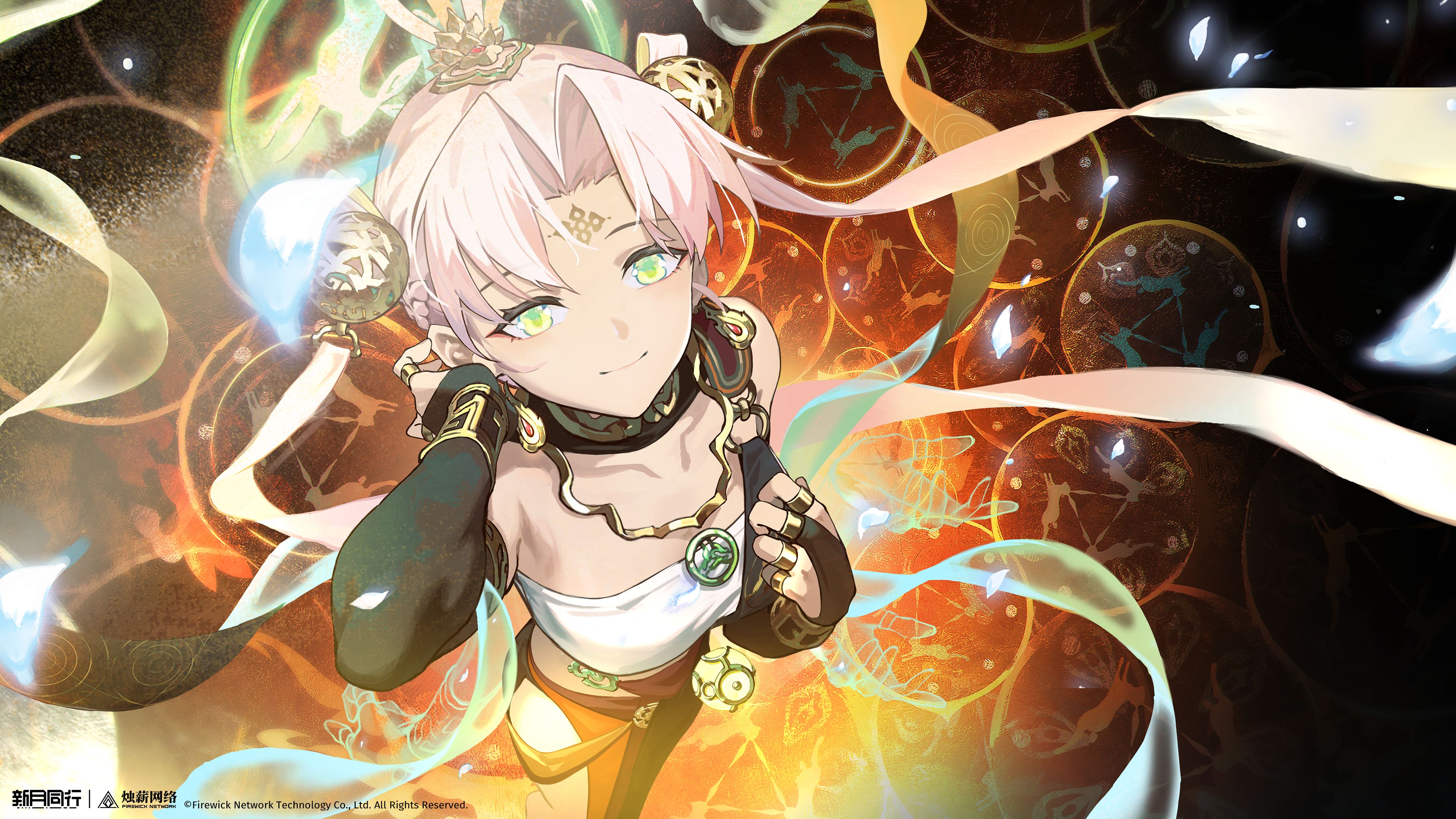 新月同行,画集,壁纸