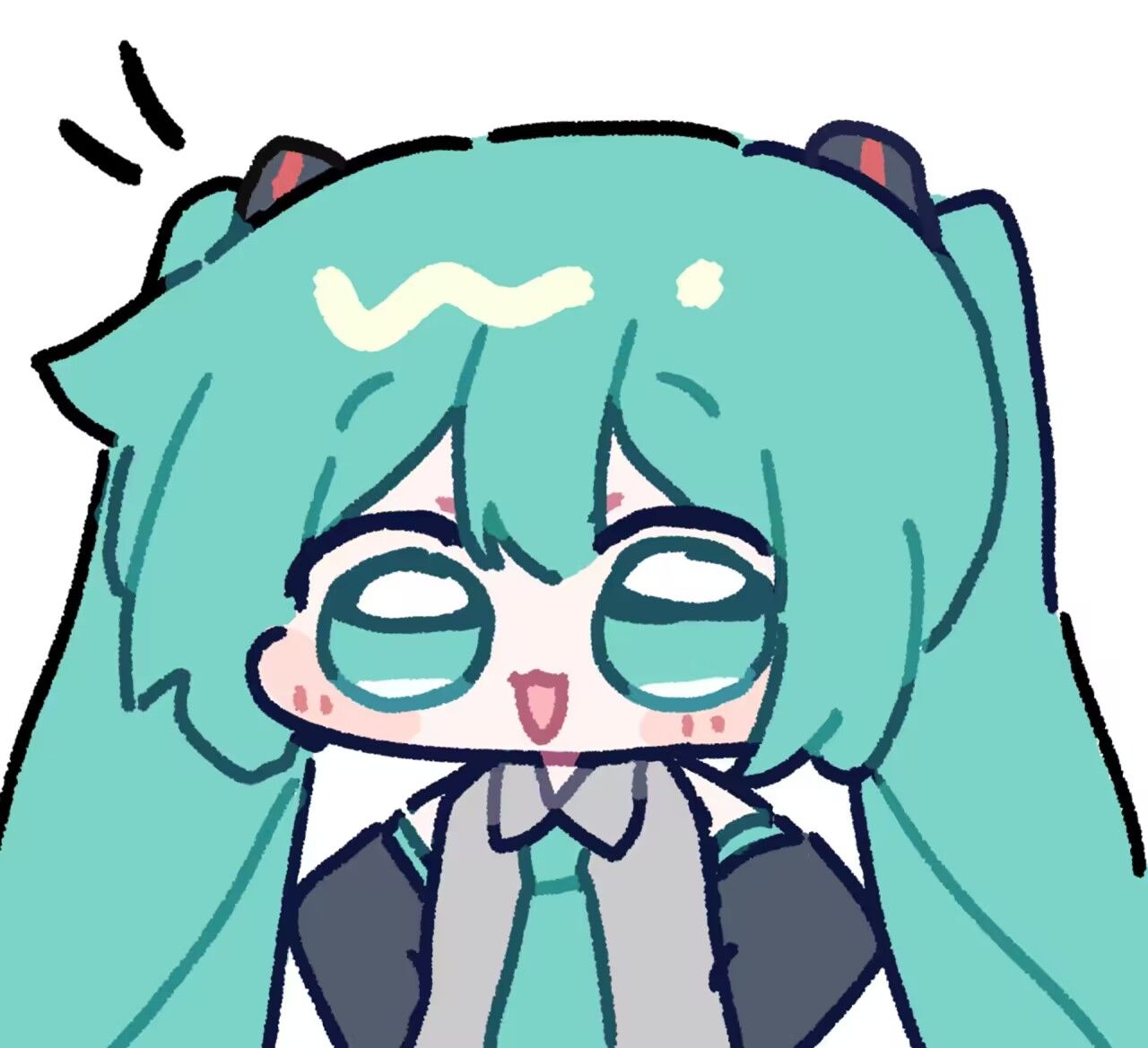 初音未来,表情包