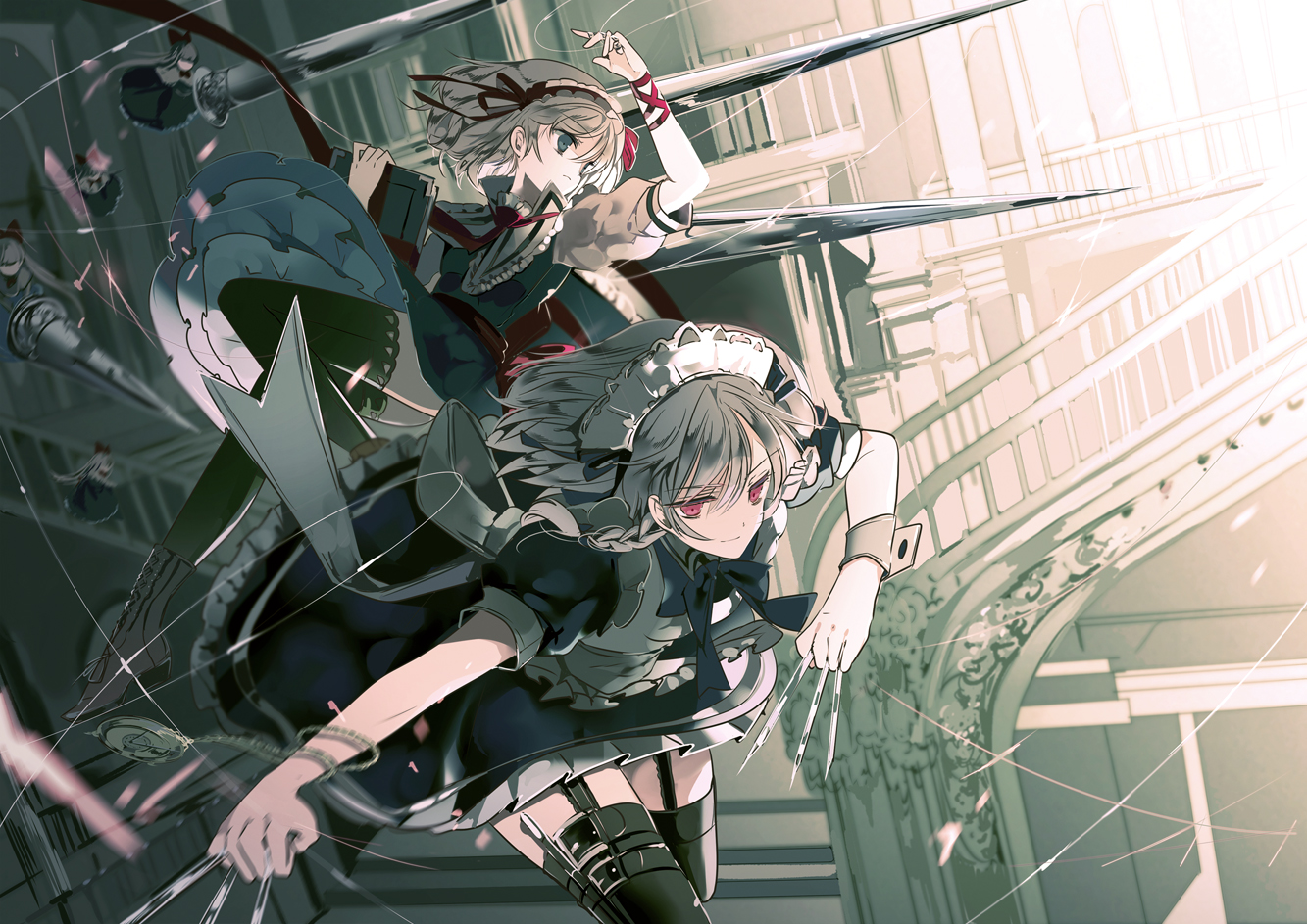 爱丽丝,十六夜咲夜,魔理沙,上白泽慧,藤原妹红,蕾米莉亚,秦心,古明地,霍青娥