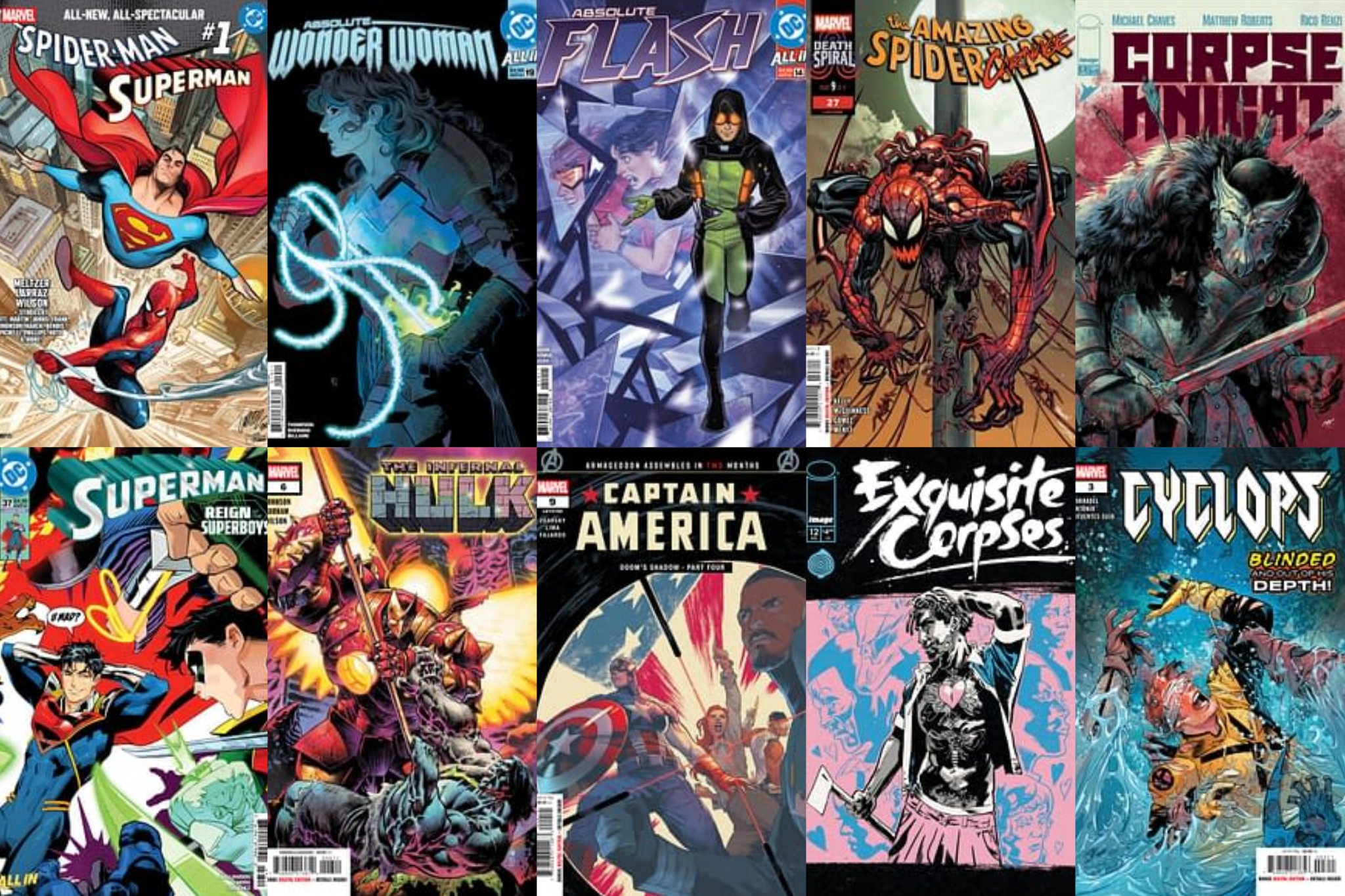 漫威,DC,漫画,美漫,动漫,超级英雄,蜘蛛侠,超人,绝对神奇女侠,绝对闪电侠