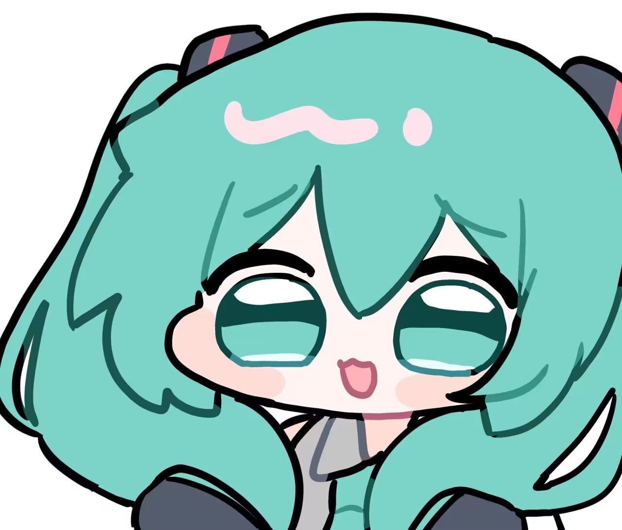 初音未来,表情包