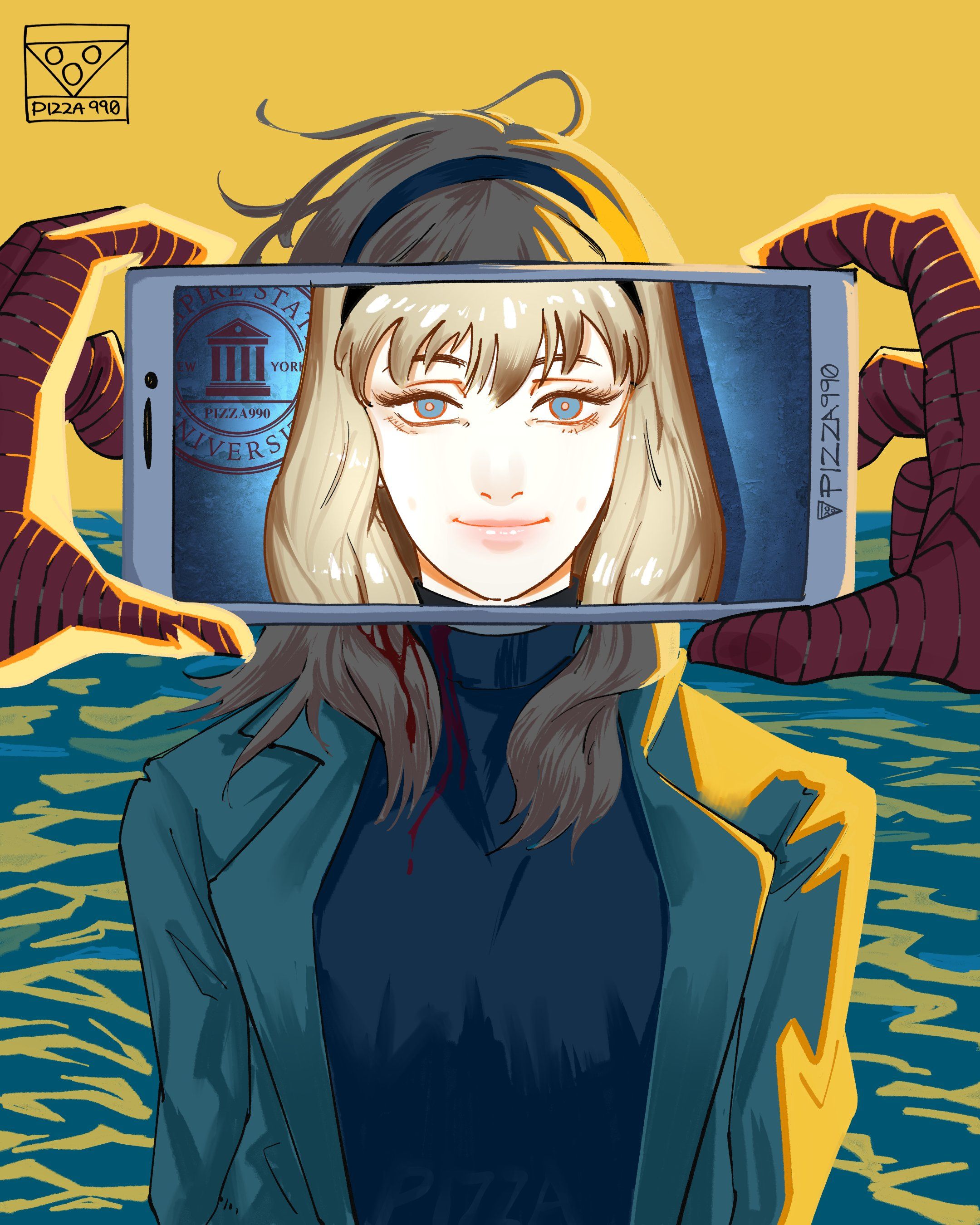 漫威,漫威漫画,格温,蜘蛛侠,美漫,超级英雄,动漫壁纸,动漫美图,壁纸,绘画