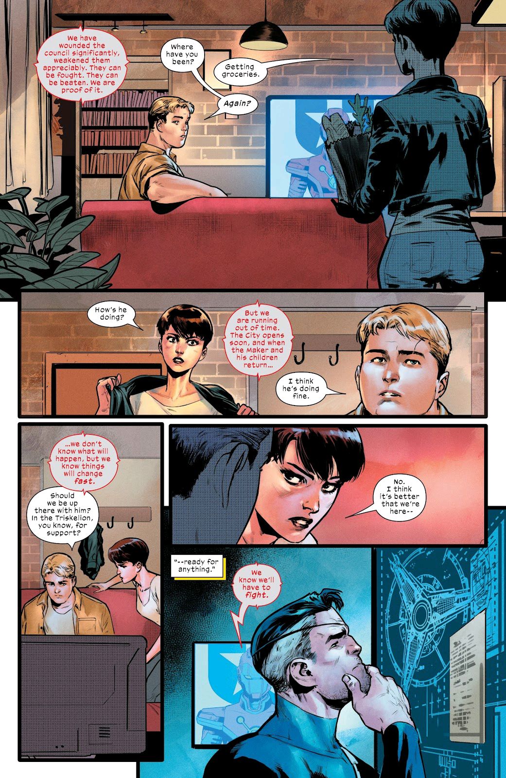 漫威,漫威漫画,美漫,动漫,超级英雄,漫画,终极宇宙,终极战队,ACG,绘画