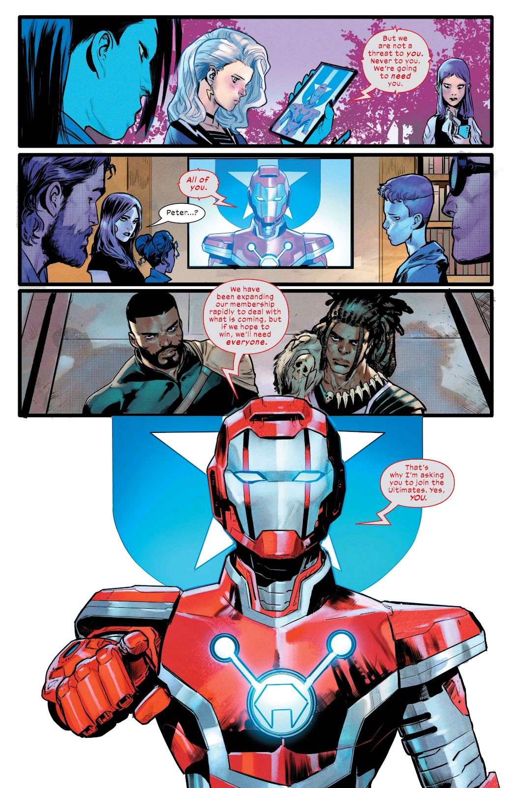 漫威,漫威漫画,美漫,动漫,超级英雄,漫画,终极宇宙,终极战队,ACG,绘画