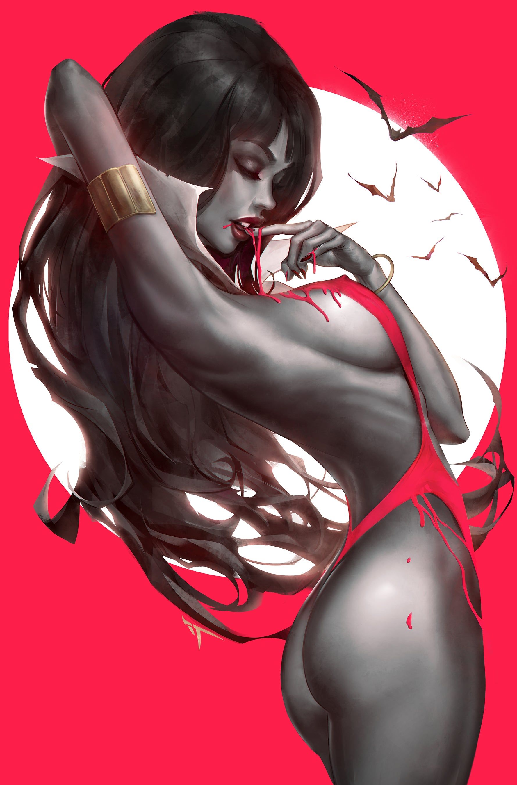 炸药漫画,红发索尼娅,梵蓓娜,女王神剑,吸血姬,超级英雄,美图,壁纸,绘画,插画