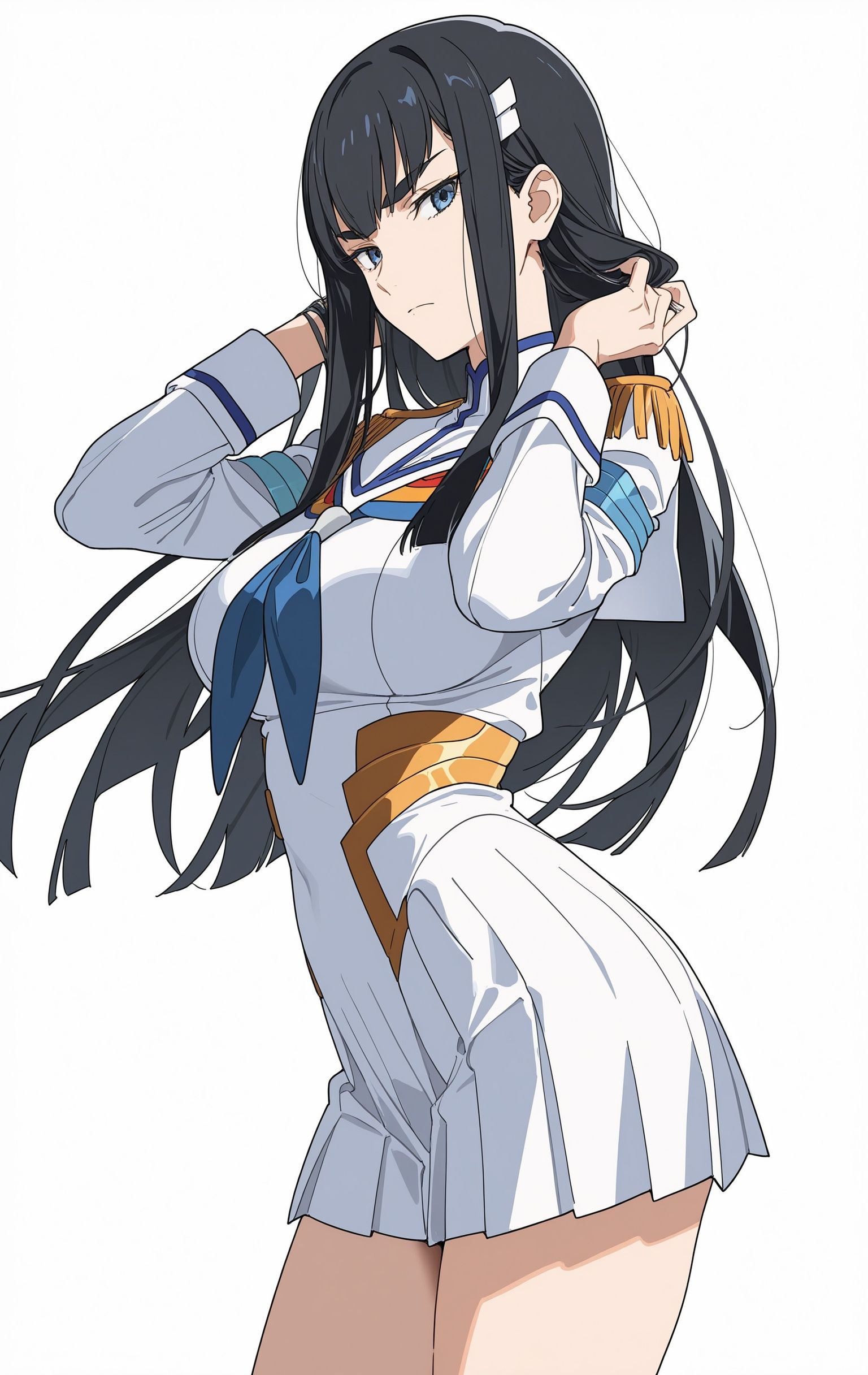 鬼龙院皐月,AI绘图,斩服少女