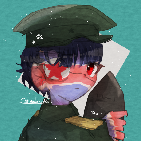 countryhumans,朝鲜,韩国,国拟