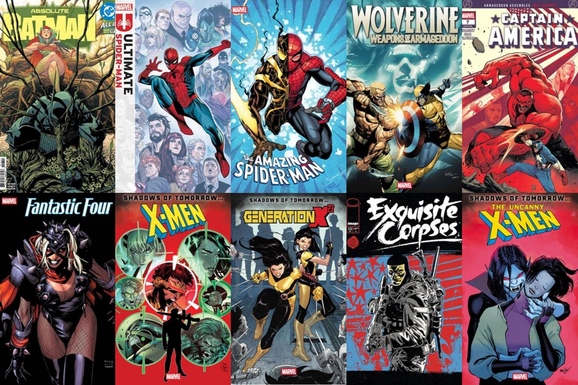 DC,漫威,美漫,漫画,超级英雄,蝙蝠侠,绝对蝙蝠侠,蜘蛛侠,终极蜘蛛侠,ACG