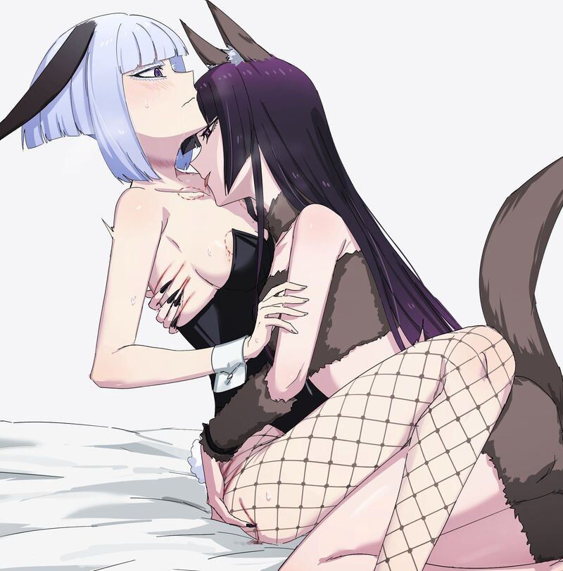 摇滚乃是淑女的爱好,摇滚乃淑女之嗜好,黑铁音羽,白矢环,美图,壁纸,绘画,动漫壁纸,动漫美图,二次元