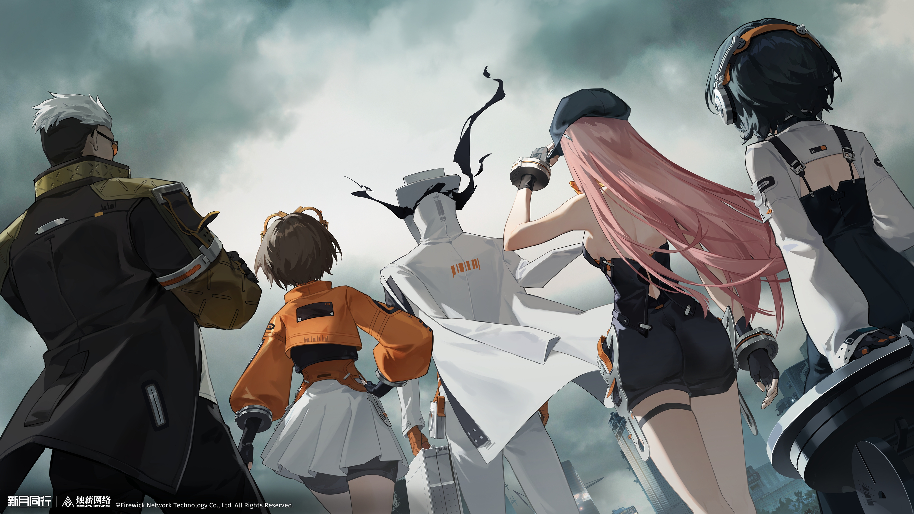 新月同行,画集,壁纸