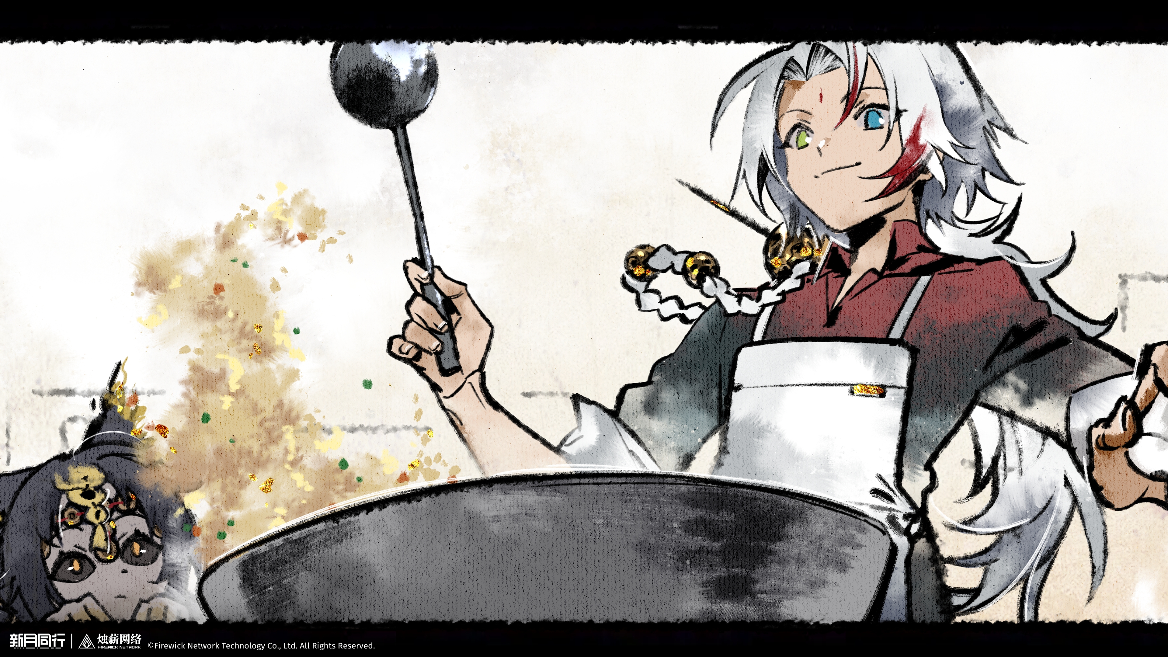 新月同行,画集,壁纸