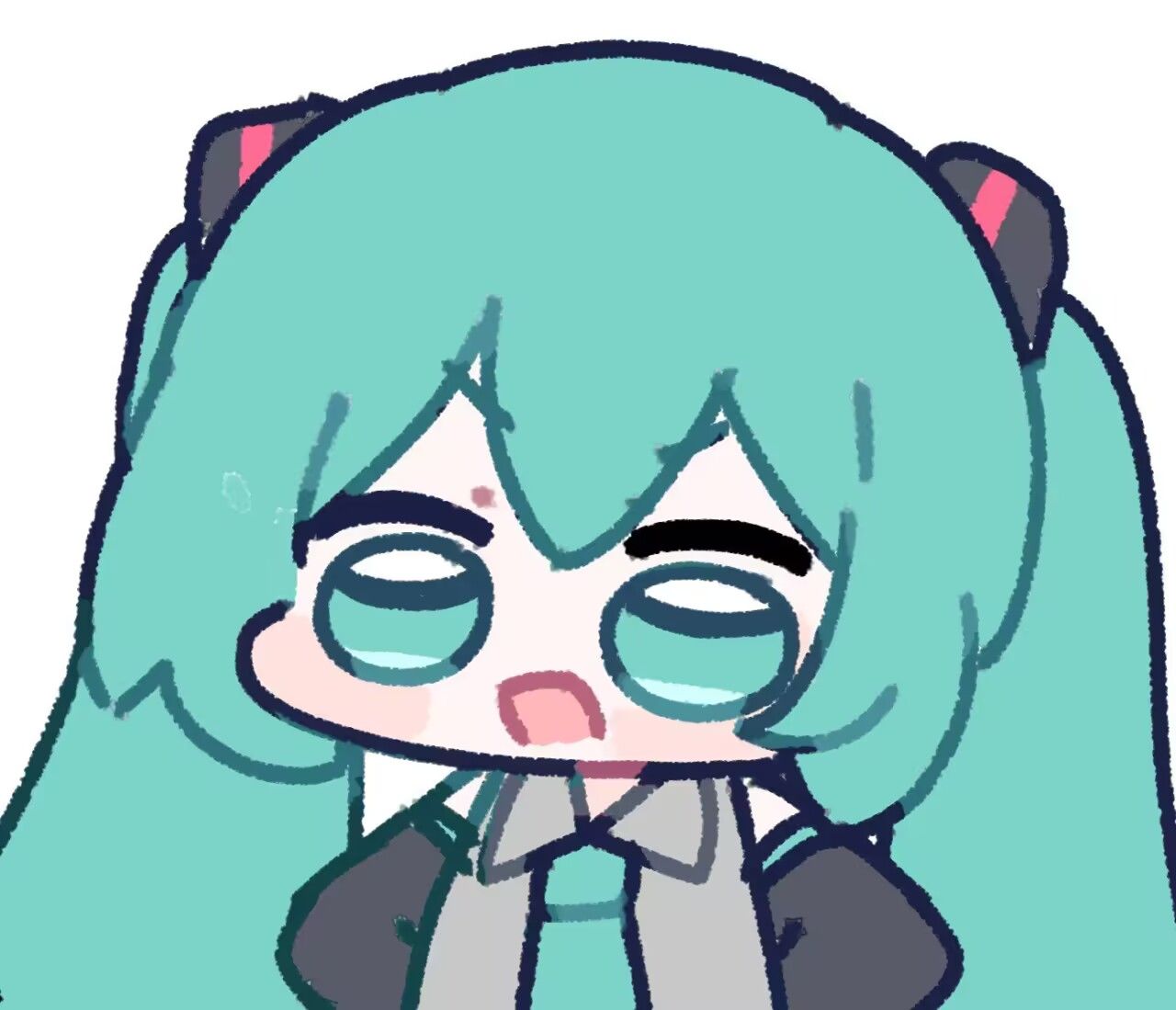 初音未来,表情包