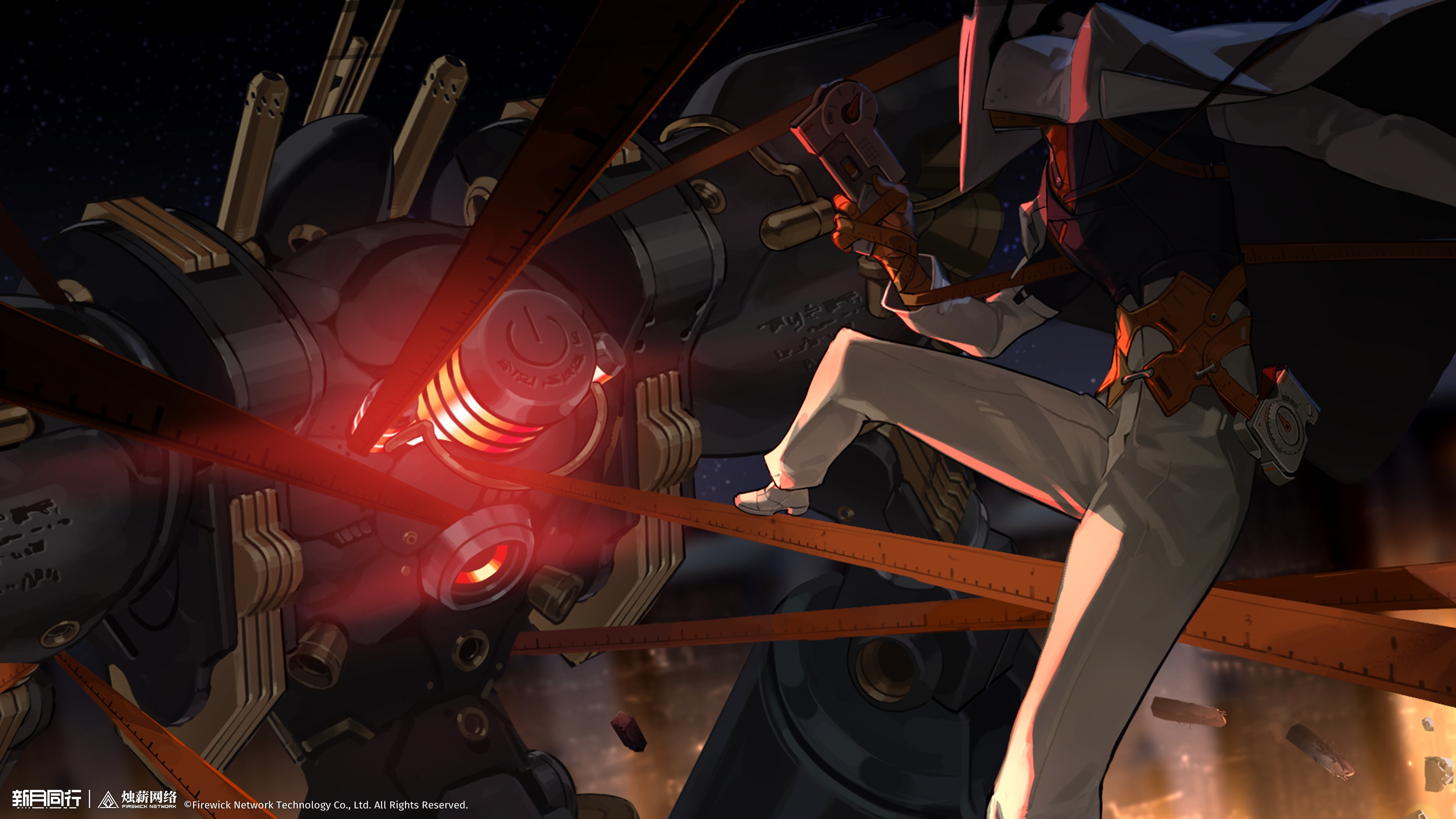 新月同行,画集,壁纸