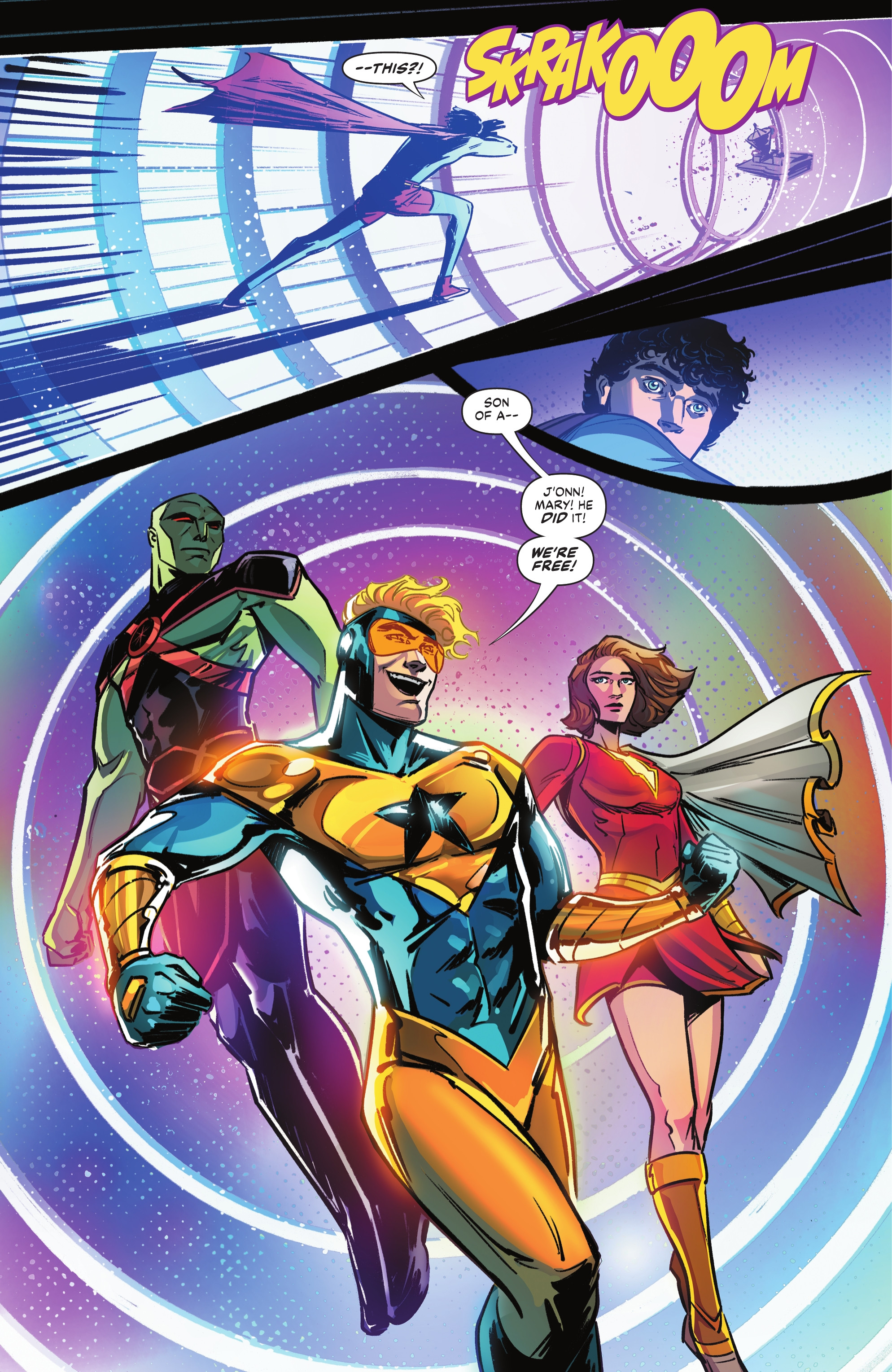 DC,DC漫画,美漫,动漫,超级英雄,超人,金色先锋,绘画,ACG,漫画