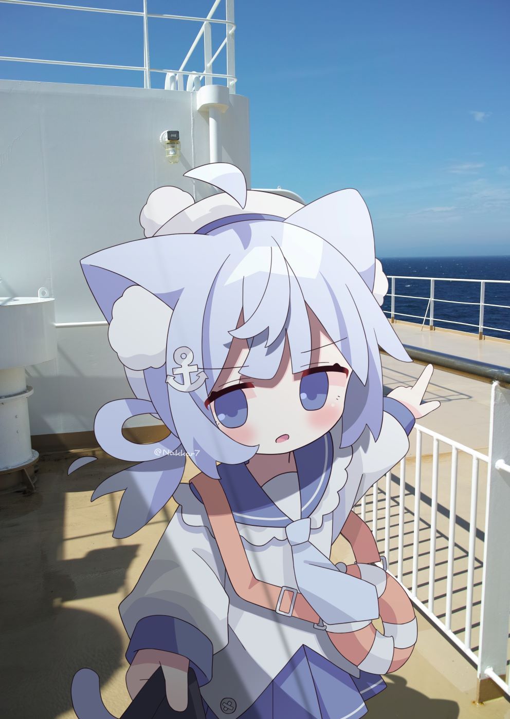 pixiv,二次元,壁纸,绘画,猫猫