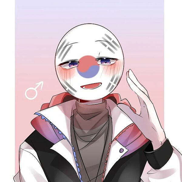 countryhumans,朝鲜,韩国,国拟