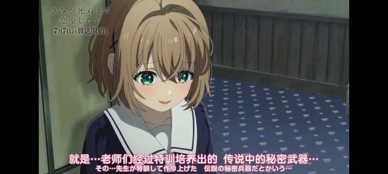与你相恋到生命尽头,与你相恋到世界尽头,动画,动漫,番剧,百合,二次元,ACG