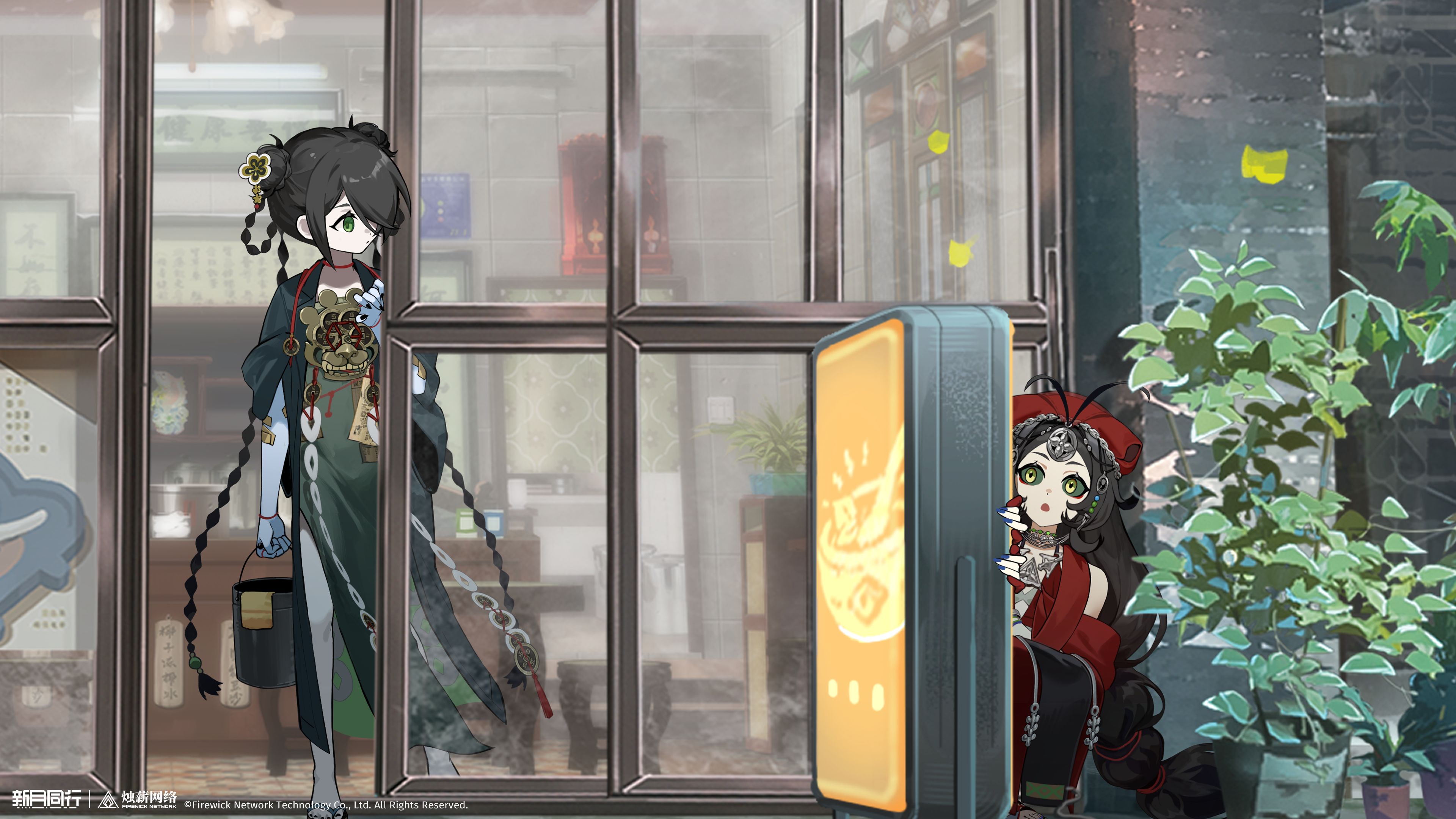 新月同行,画集,壁纸