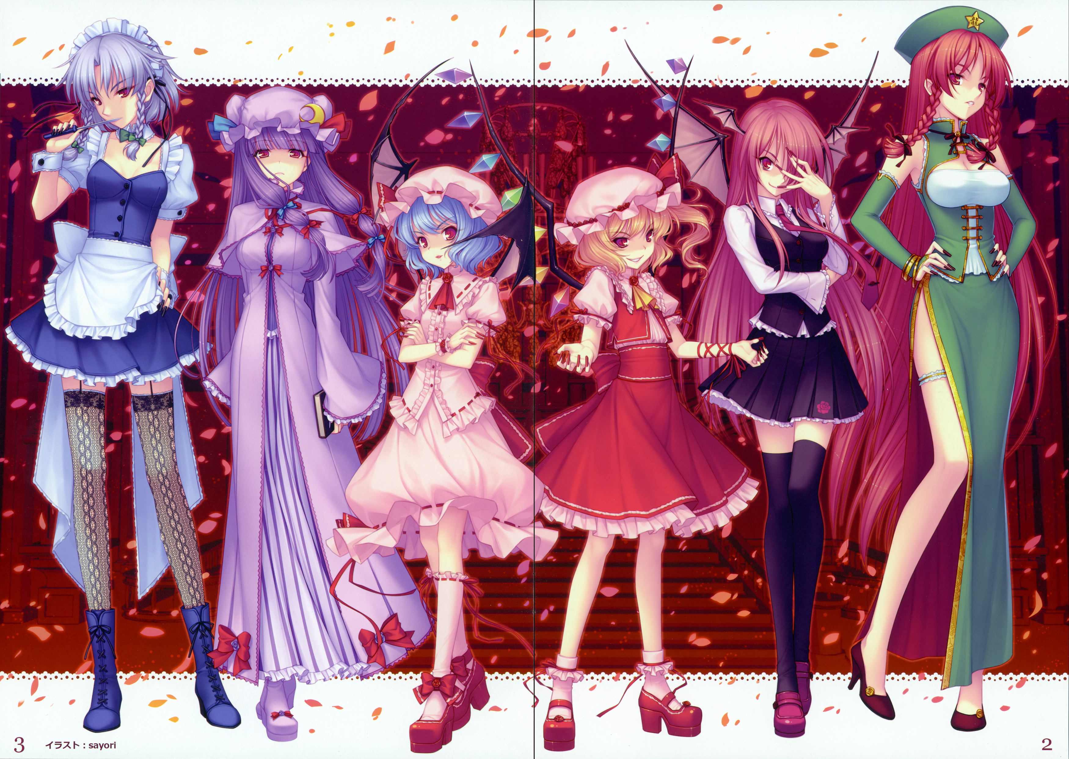 画,绘画,插画,ideolo,sayori,Eastern Side,東方,Project,东方