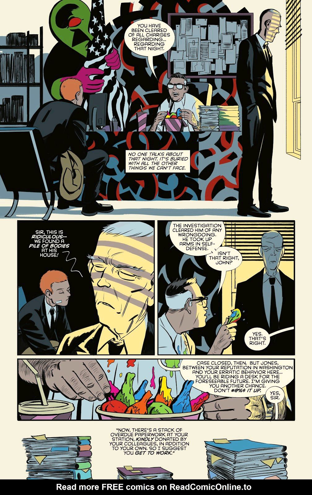 DC,DC漫画,美漫,漫画,动漫,绝对宇宙,火星猎人,绝对火星猎人,超级英雄,绘画