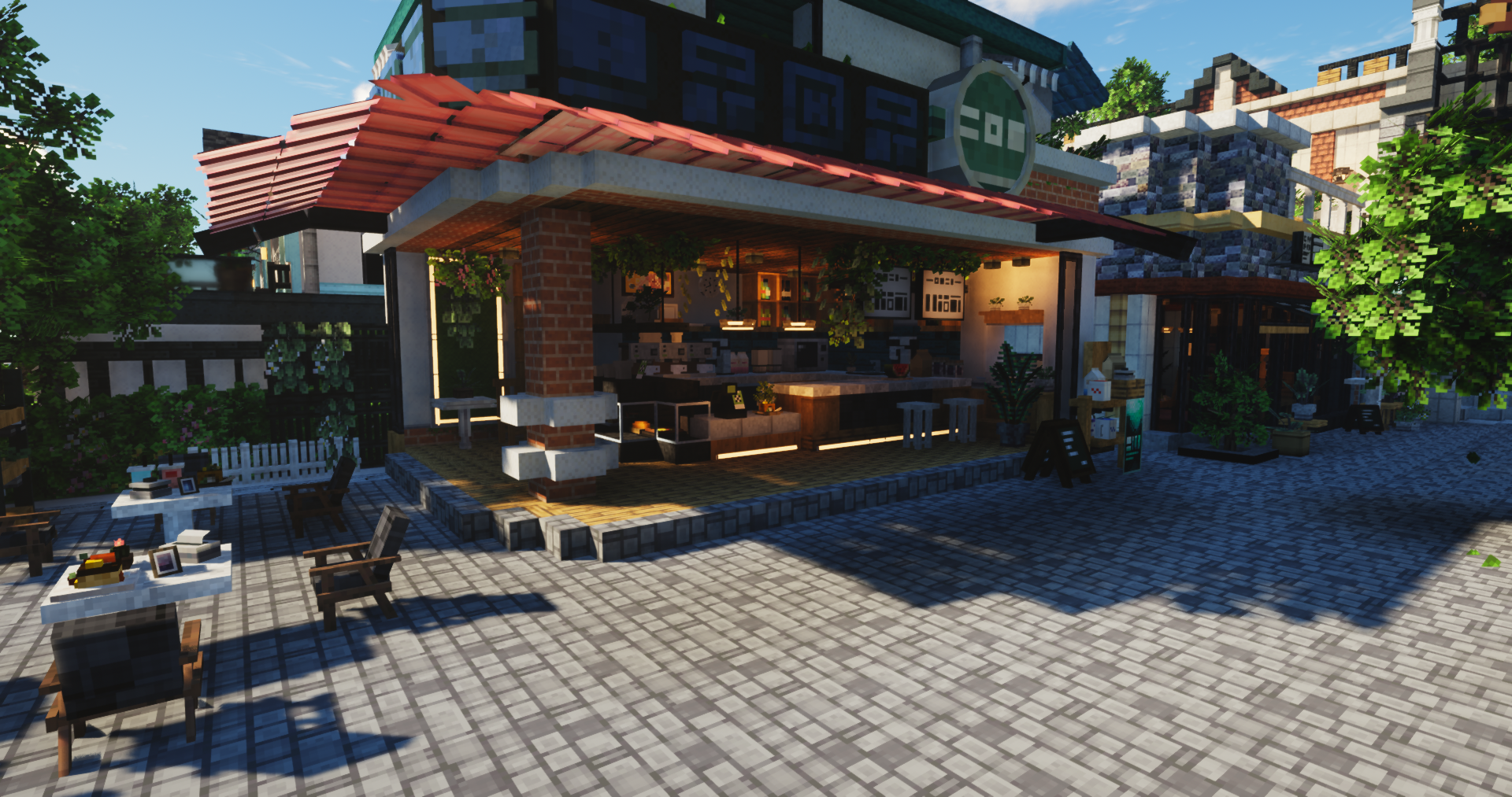 Minecraft,MC,建筑,我的世界,方块小镇,开放空间,游戏