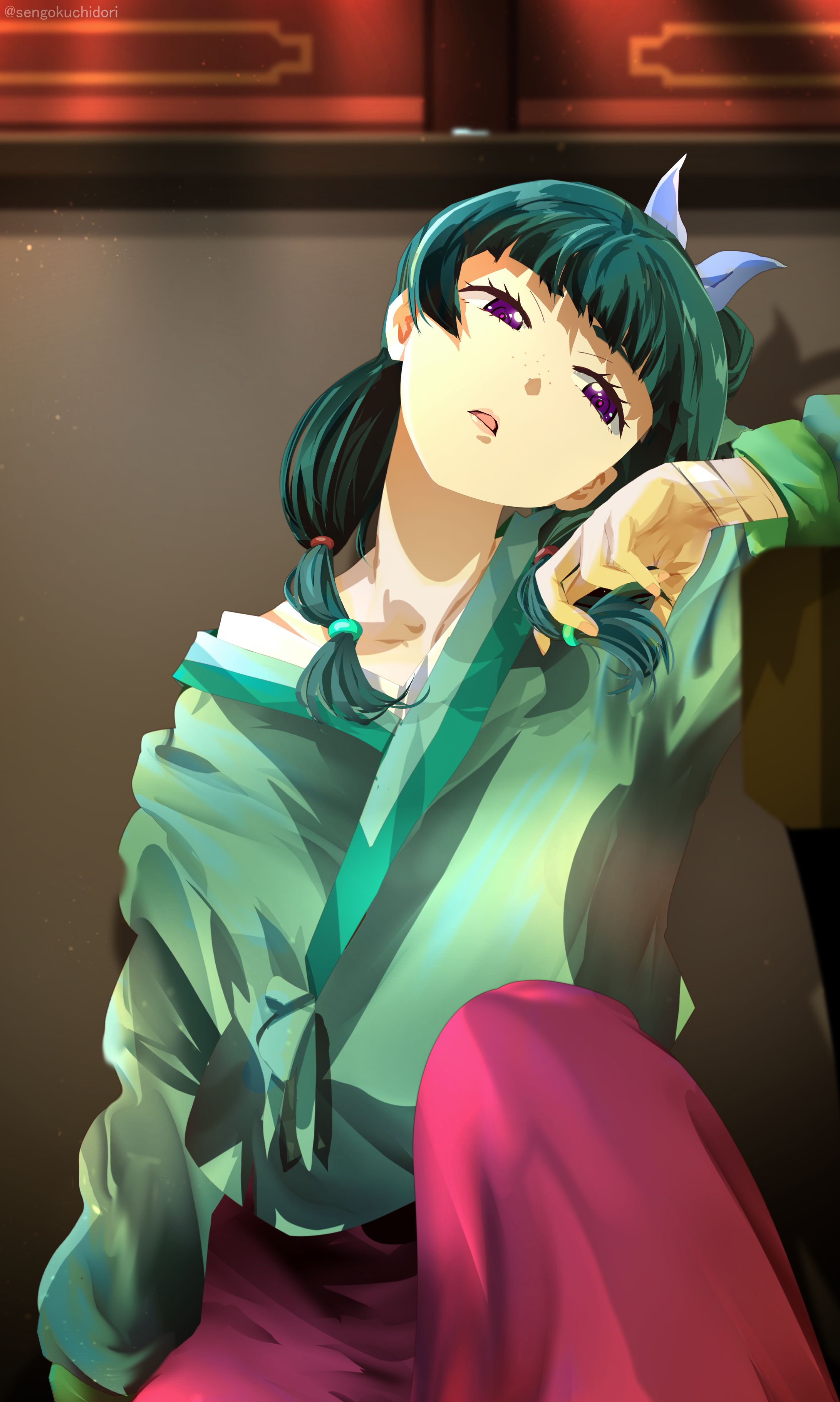 药屋少女的呢喃,药师少女的独语,猫猫,动漫壁纸,动漫美图,美图,壁纸,绘画,插画,推特,画师推荐,二次元美图