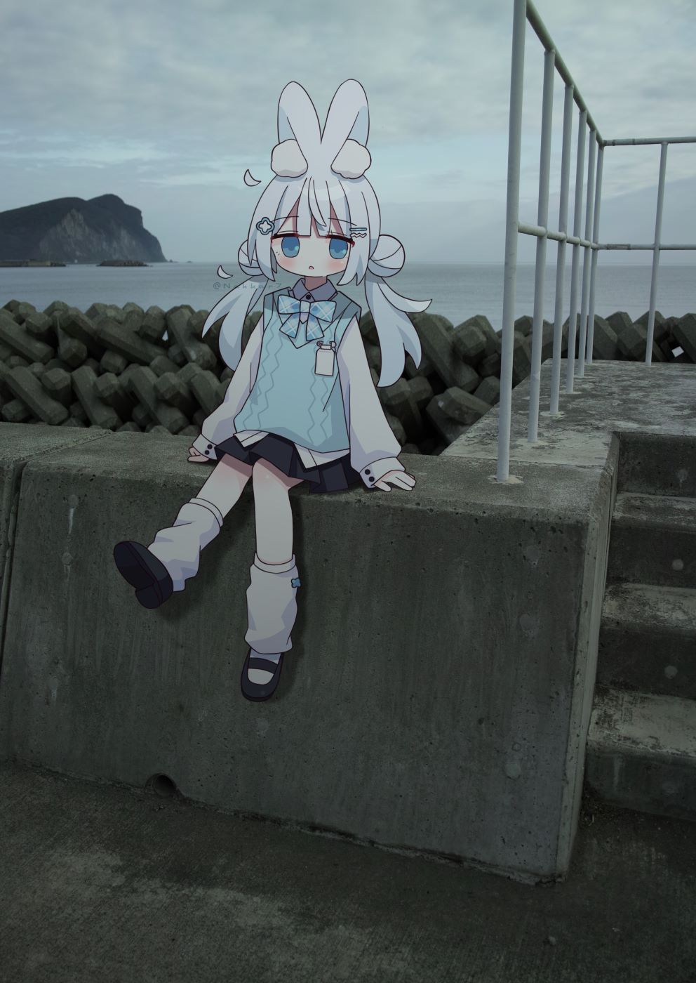 pixiv,猫娘,二次元,绘画,壁纸,美少女